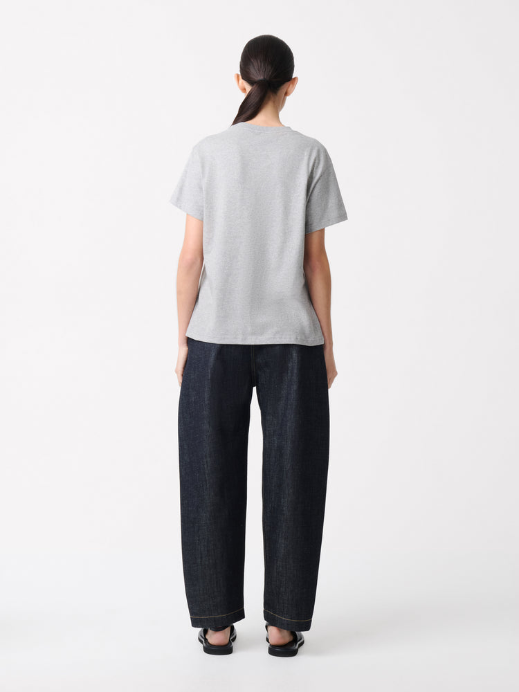 Marine T-Shirt in Grey Marl