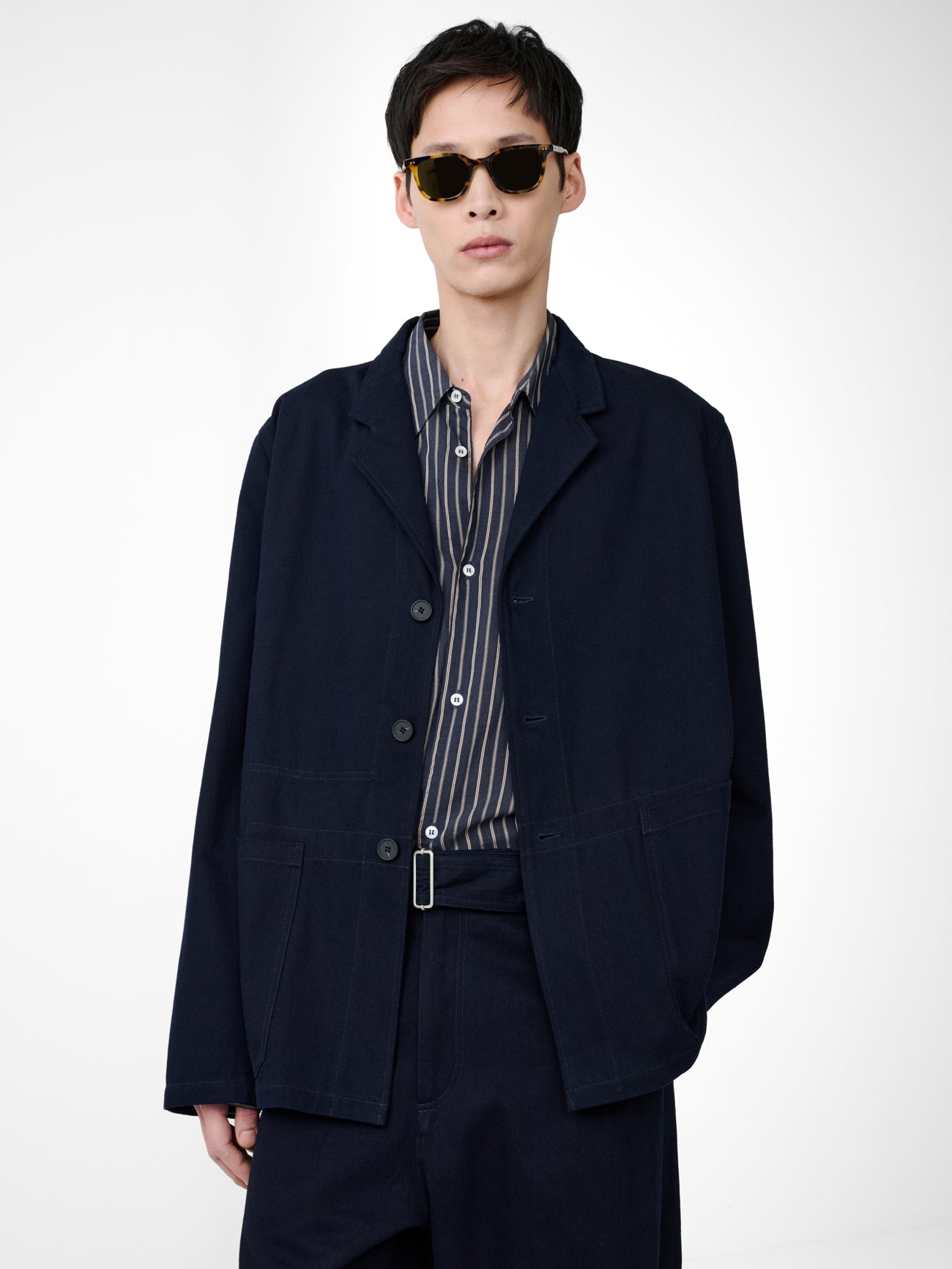 Marne Jacket in Indigo – Studio Nicholson