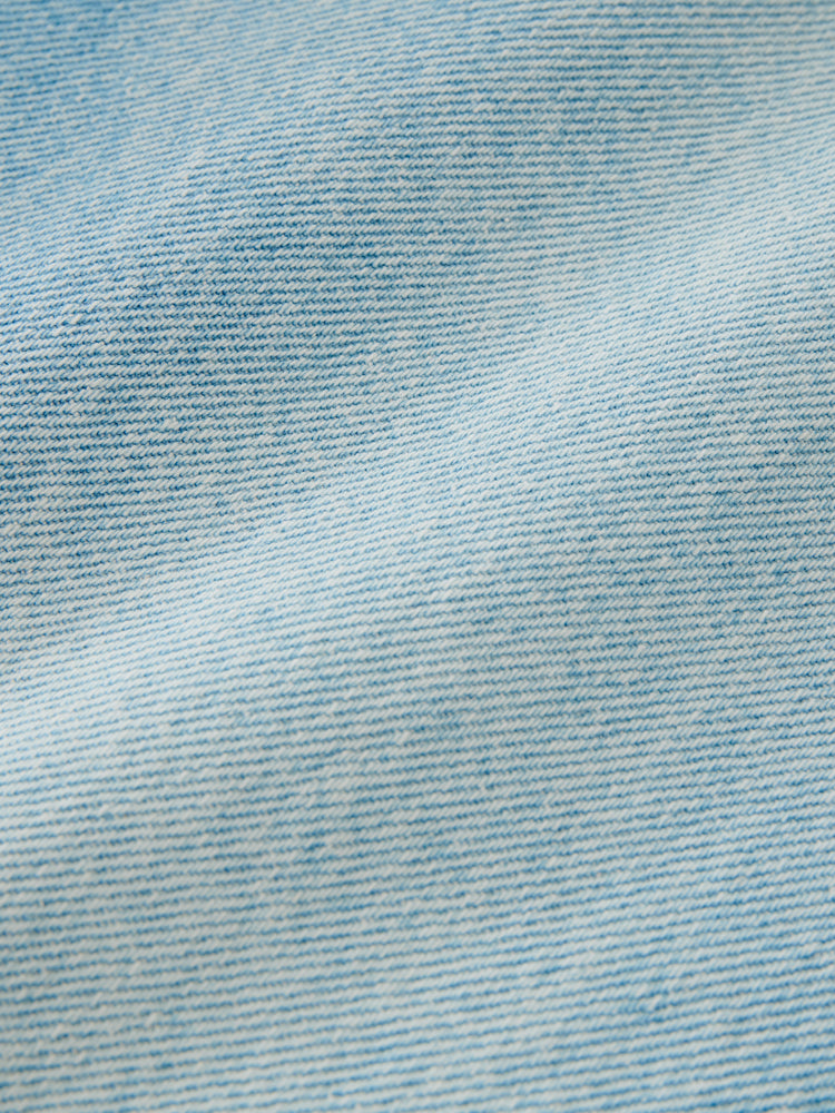 Marylebone Denim Short in Bleached Wash