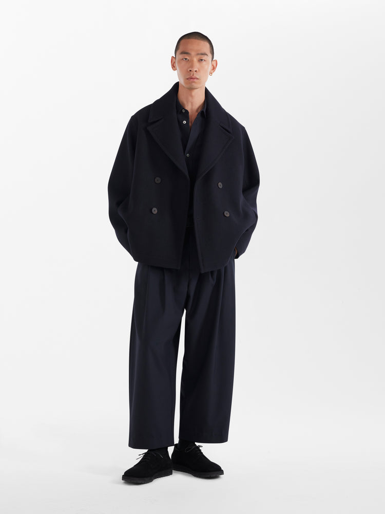 Maste Coat in Dark Navy