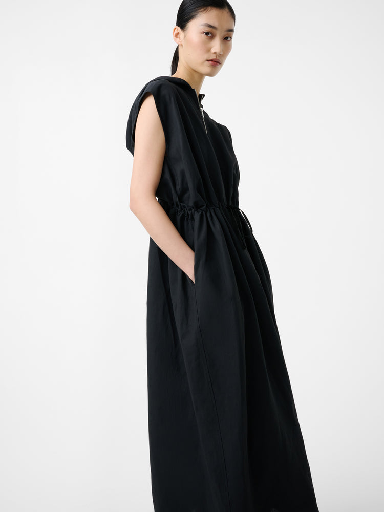 Maturin Dress in Black Grape