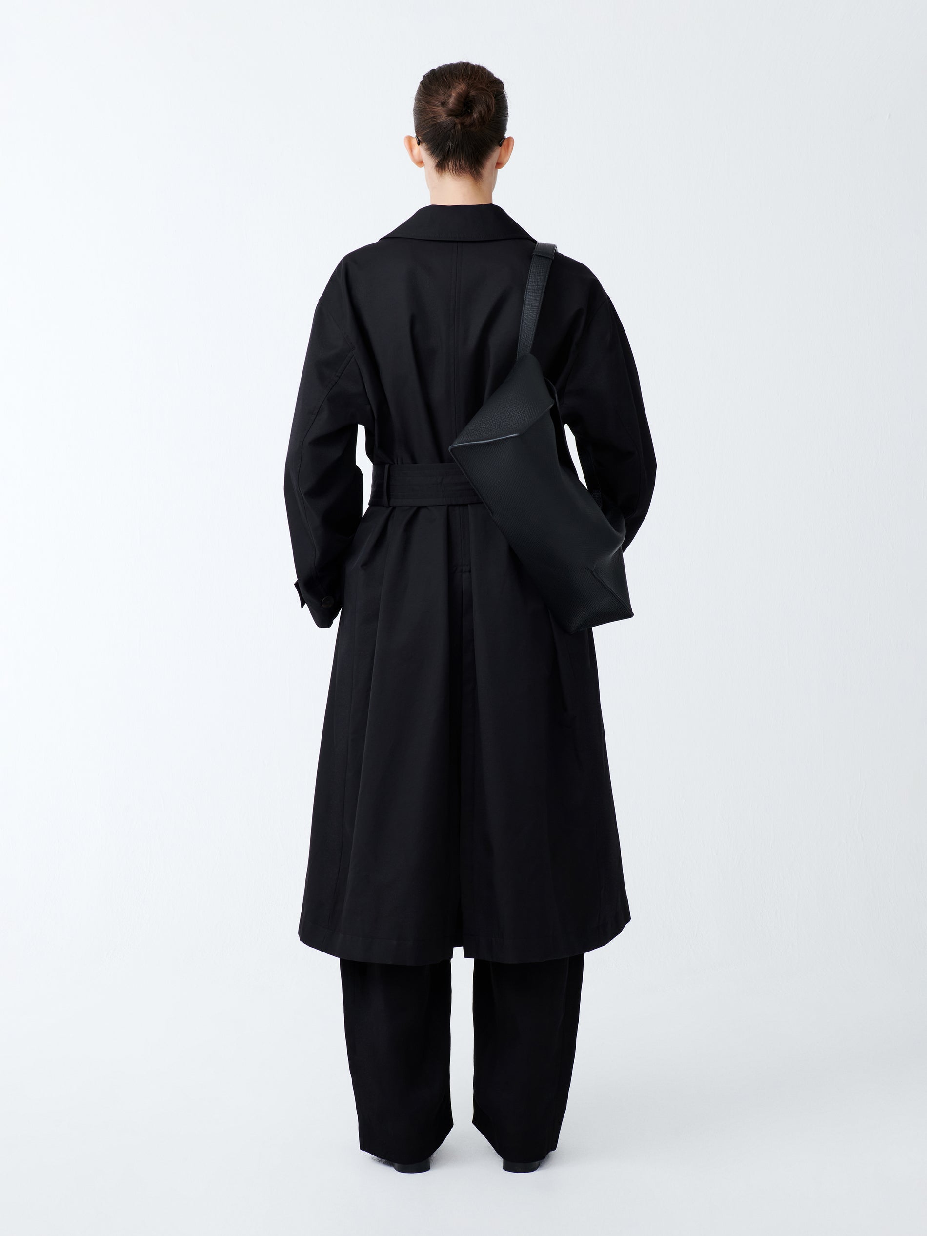 Mawer Coat in Black Grape - Studio Nicholson