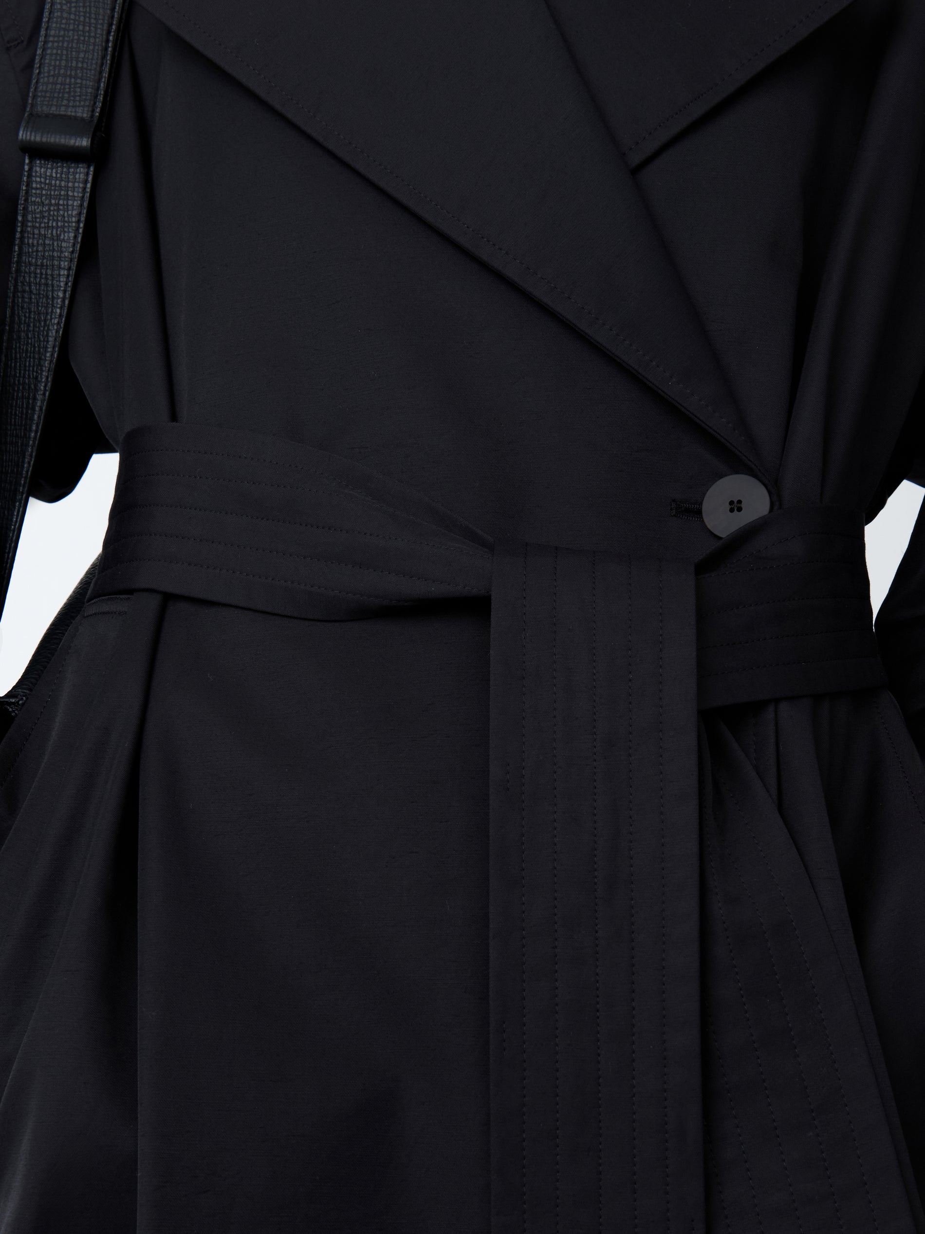 Mawer Coat in Black Grape - Studio Nicholson