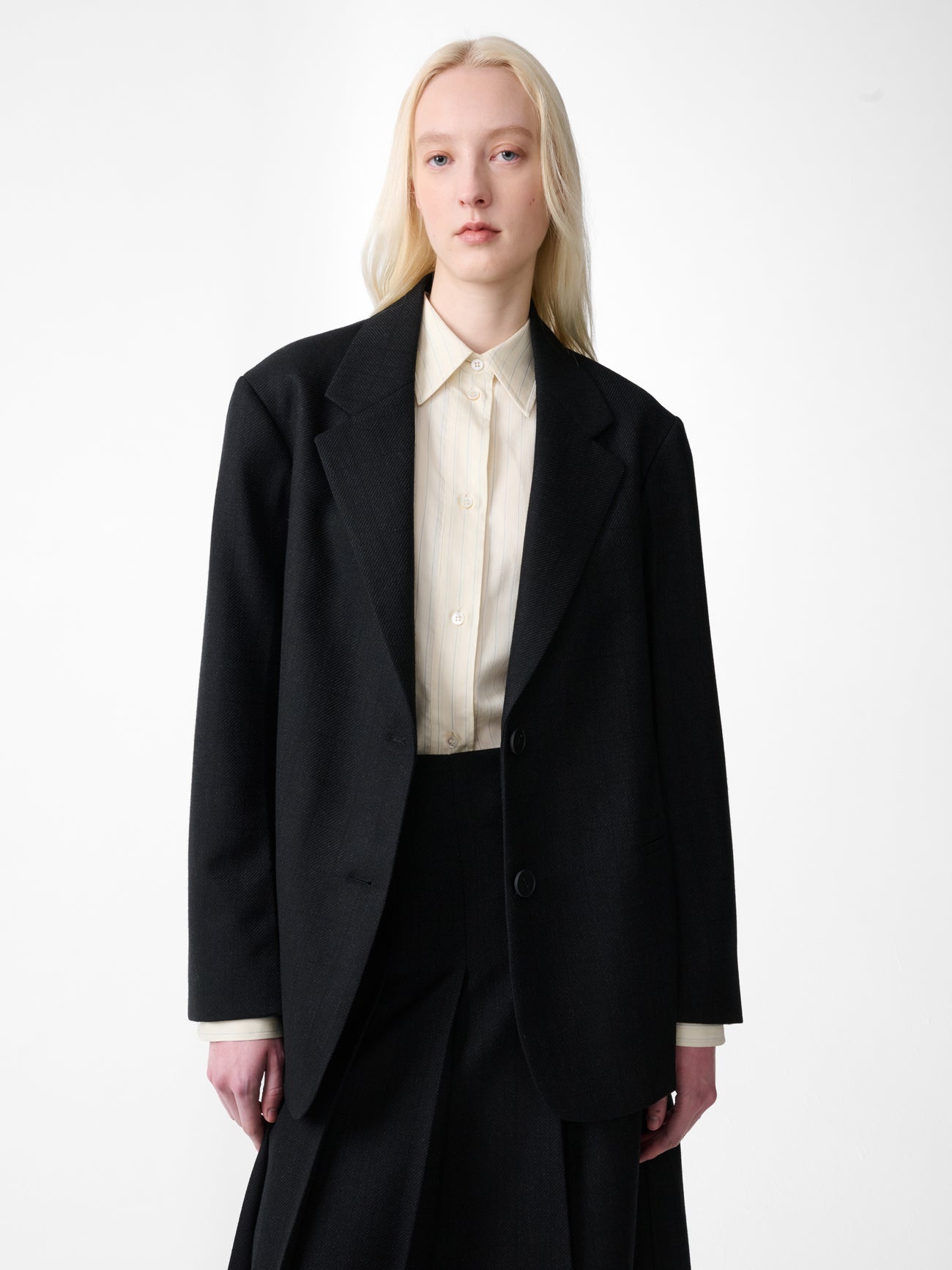 Mazar Wool Jacket in Flint