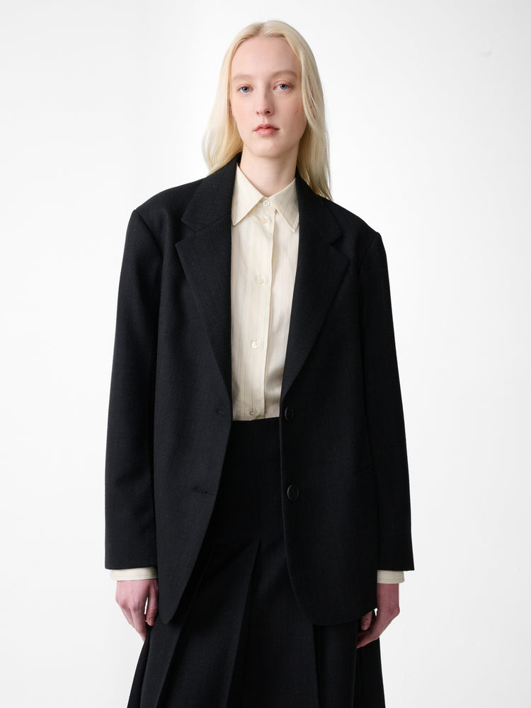 Mazar Wool Jacket in Flint