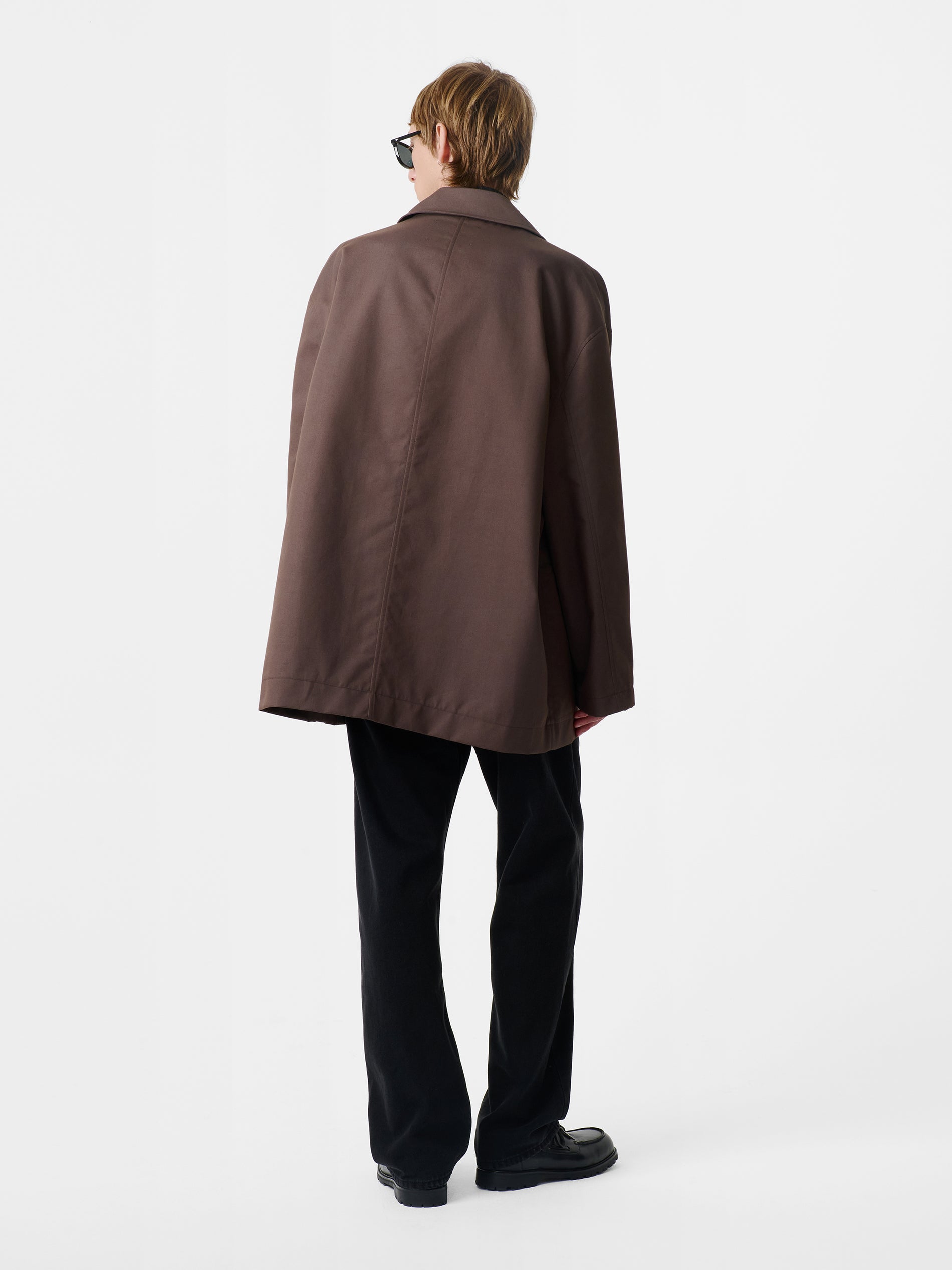 Measure Jacket in Moss / Black
