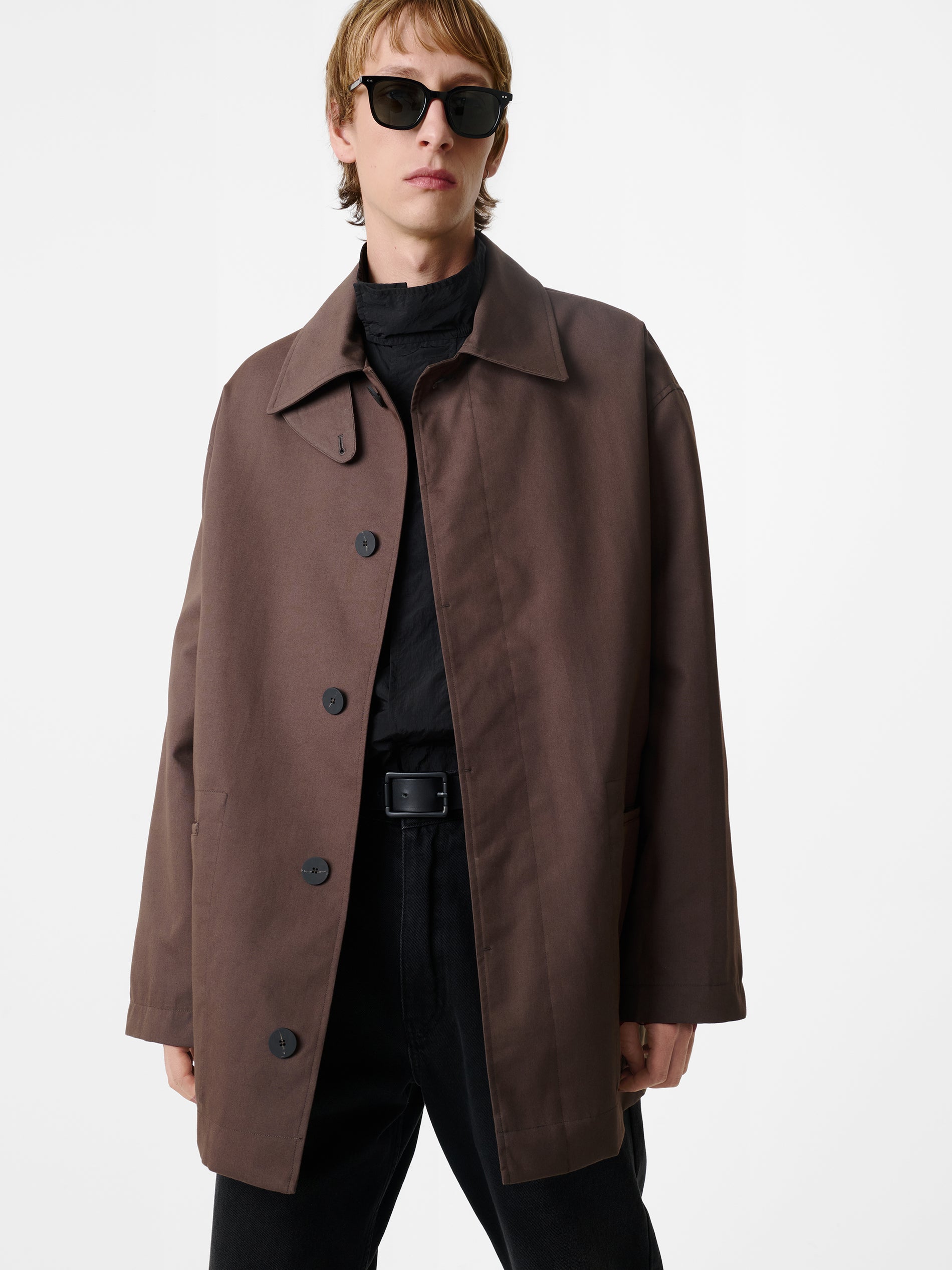 Measure Jacket in Moss / Black
