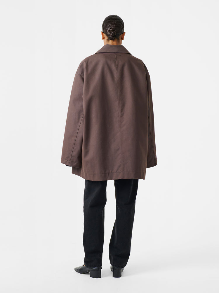 Measure Jacket in Moss / Black