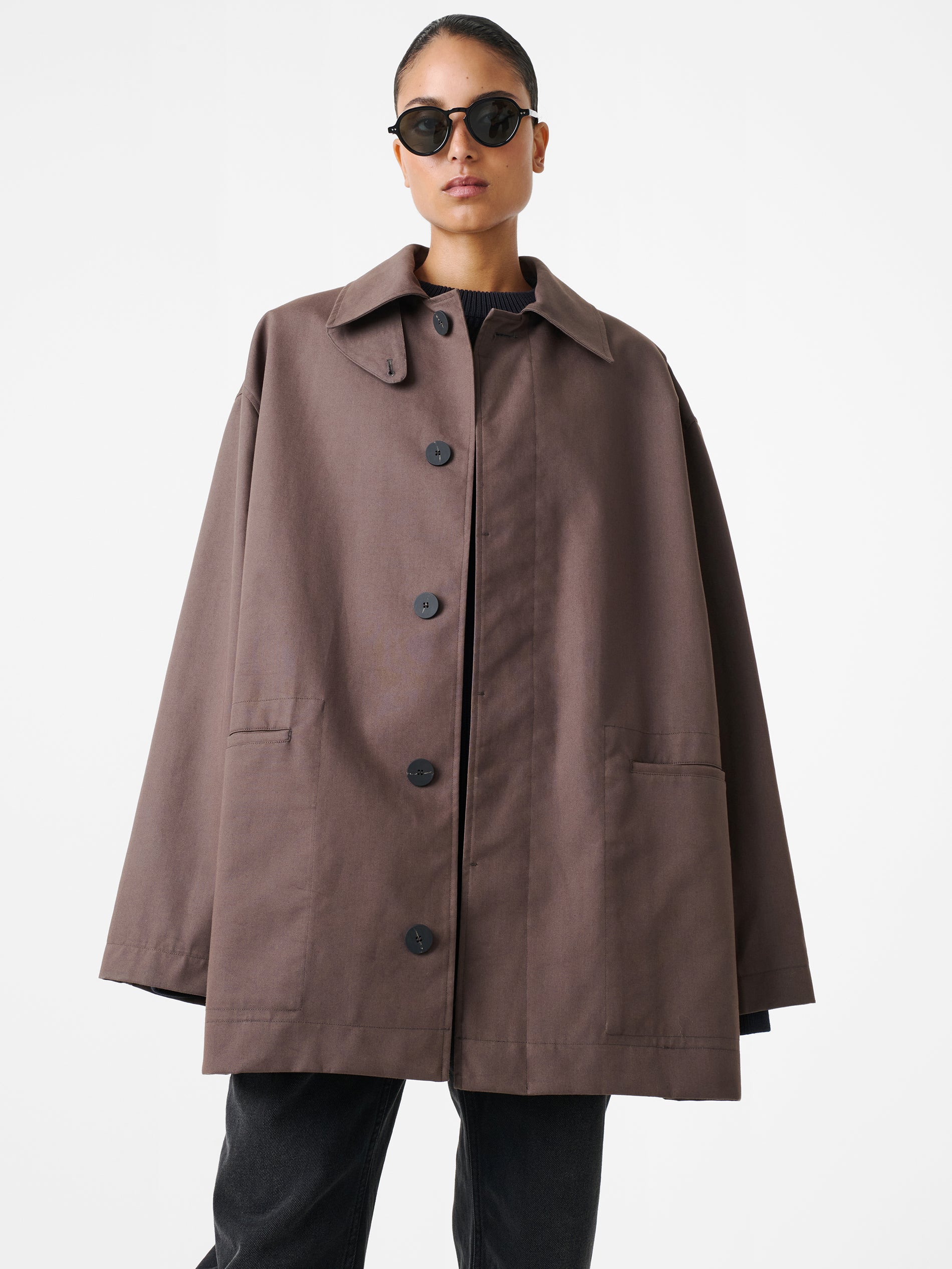Measure Jacket in Moss / Black