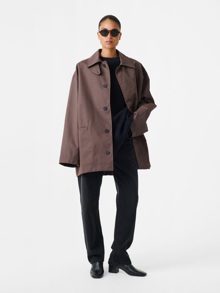 Measure Jacket in Moss / Black