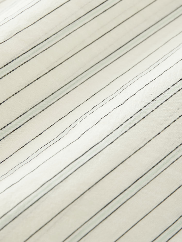 Merle Shirt in Parchment Stripe - Studio Nicholson