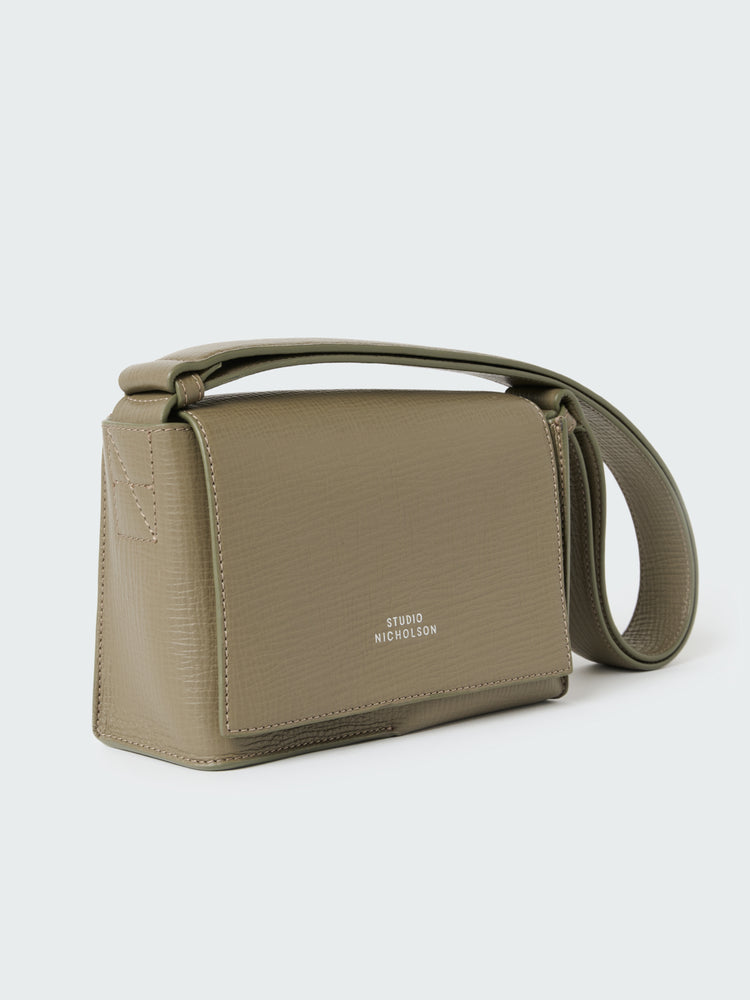 Meshi Mini Leather Bag in Elephant