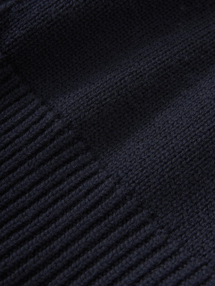 Michel Knit in Darkest Navy