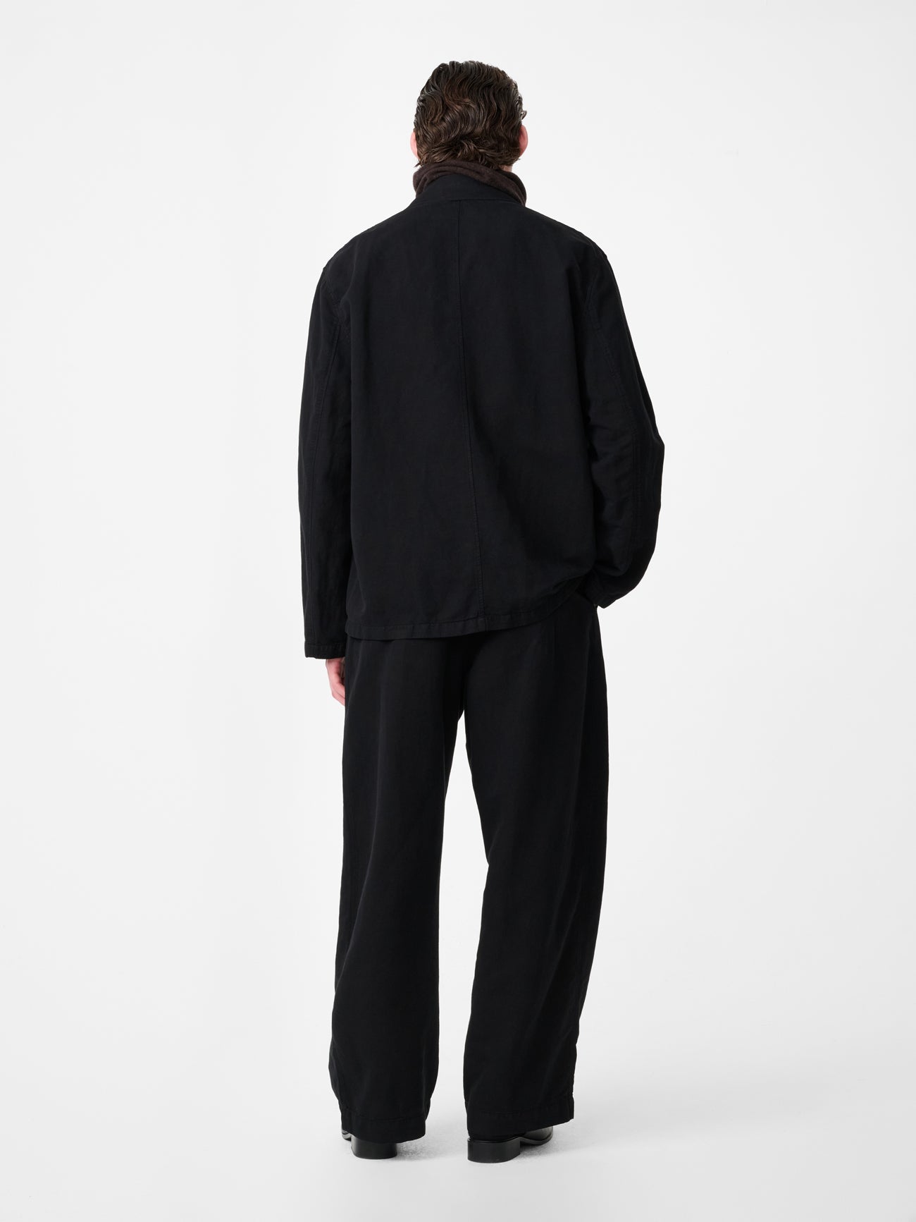 Minard Linen Pant in Black