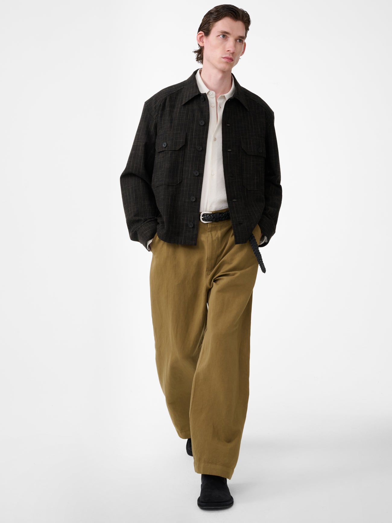 Minard Linen Pant in Chino