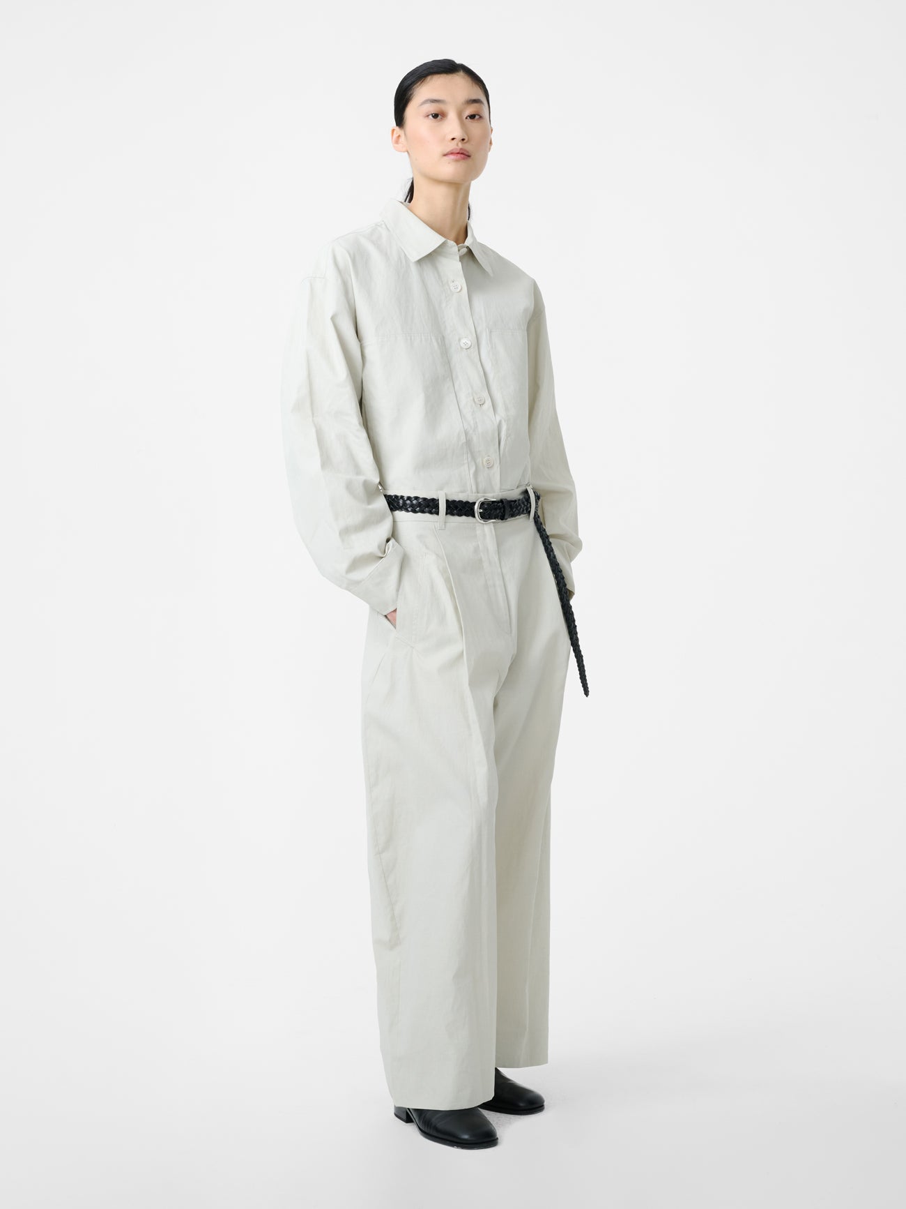 Minos Pant in Bone - Studio Nicholson