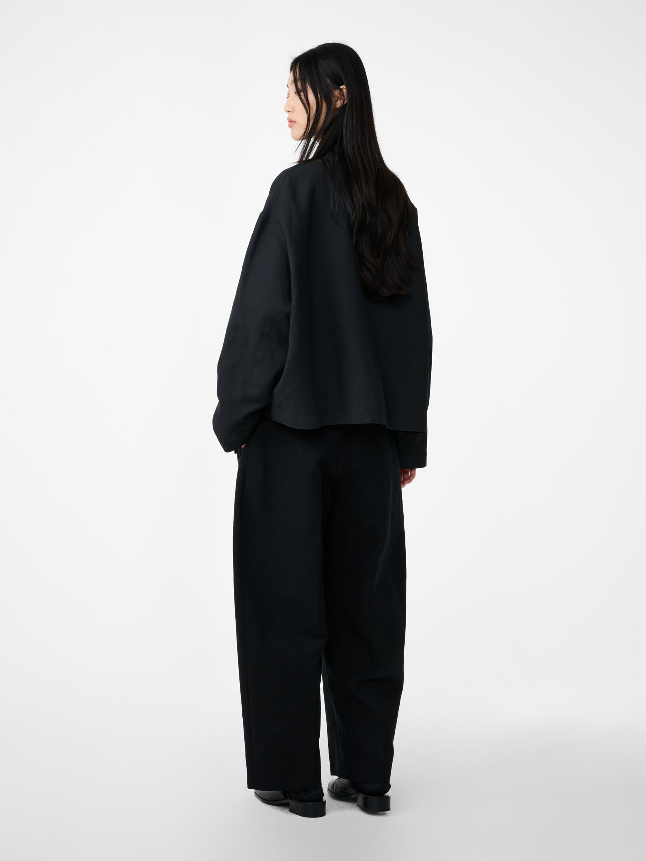 Minos Pant in Black - Studio Nicholson