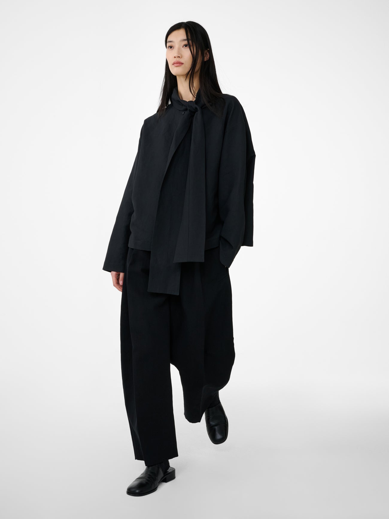 Minos Pant in Black - Studio Nicholson