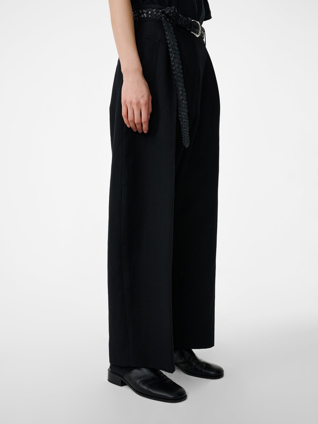Minos Pant in Black - Studio Nicholson