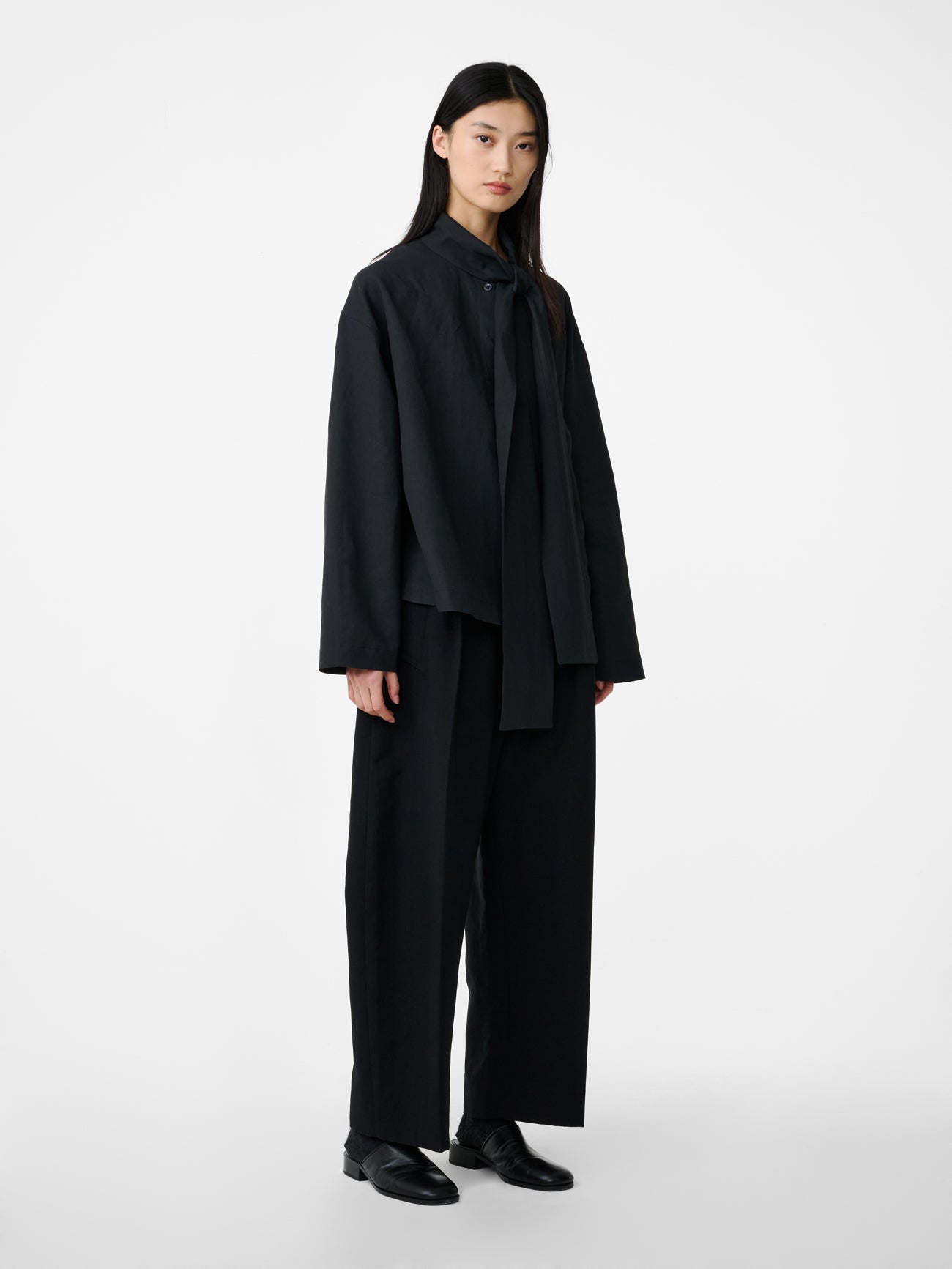 Minos Pant in Black - Studio Nicholson