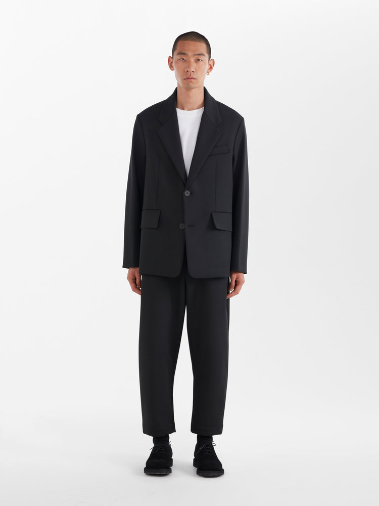 Mizumi Viscose Jacket in Black