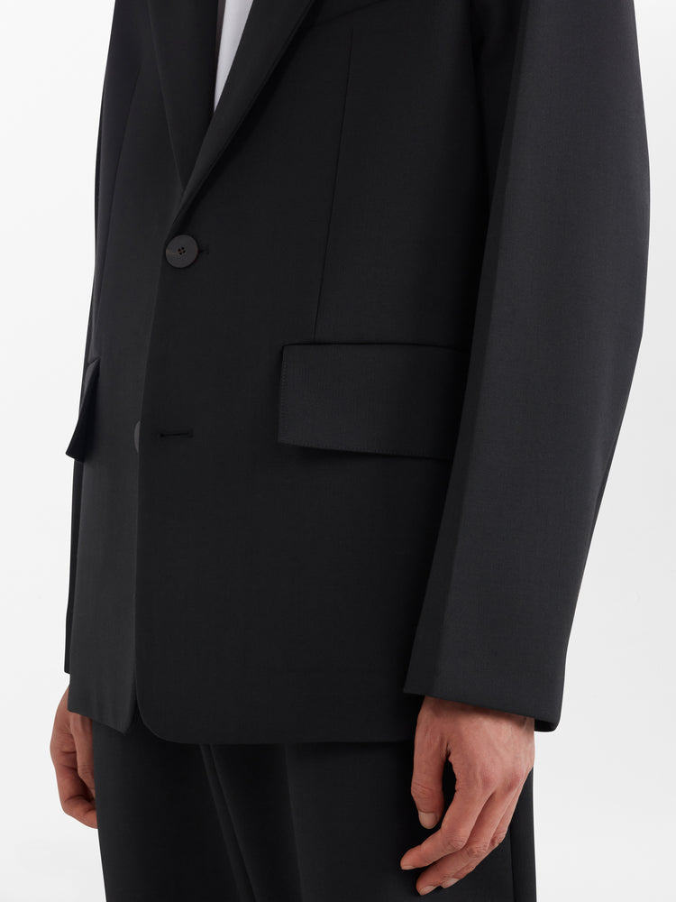 Mizumi Viscose Jacket in Black