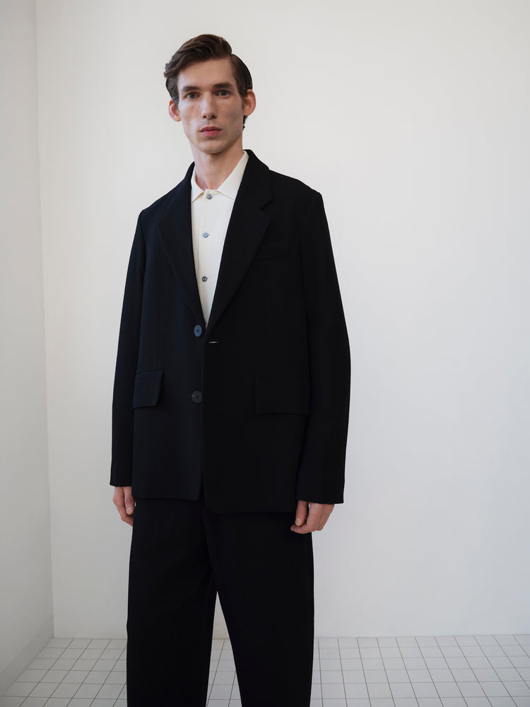 Mizumi Jacket in Darkest Navy