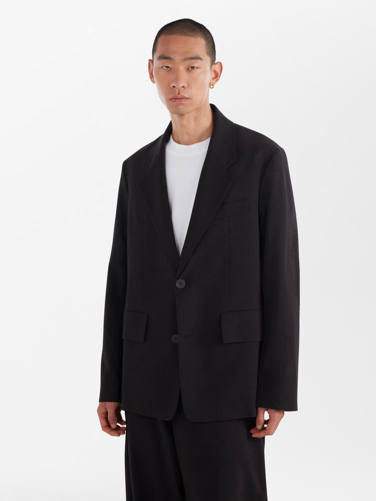 Mizumi Wool Jacket in Walnut