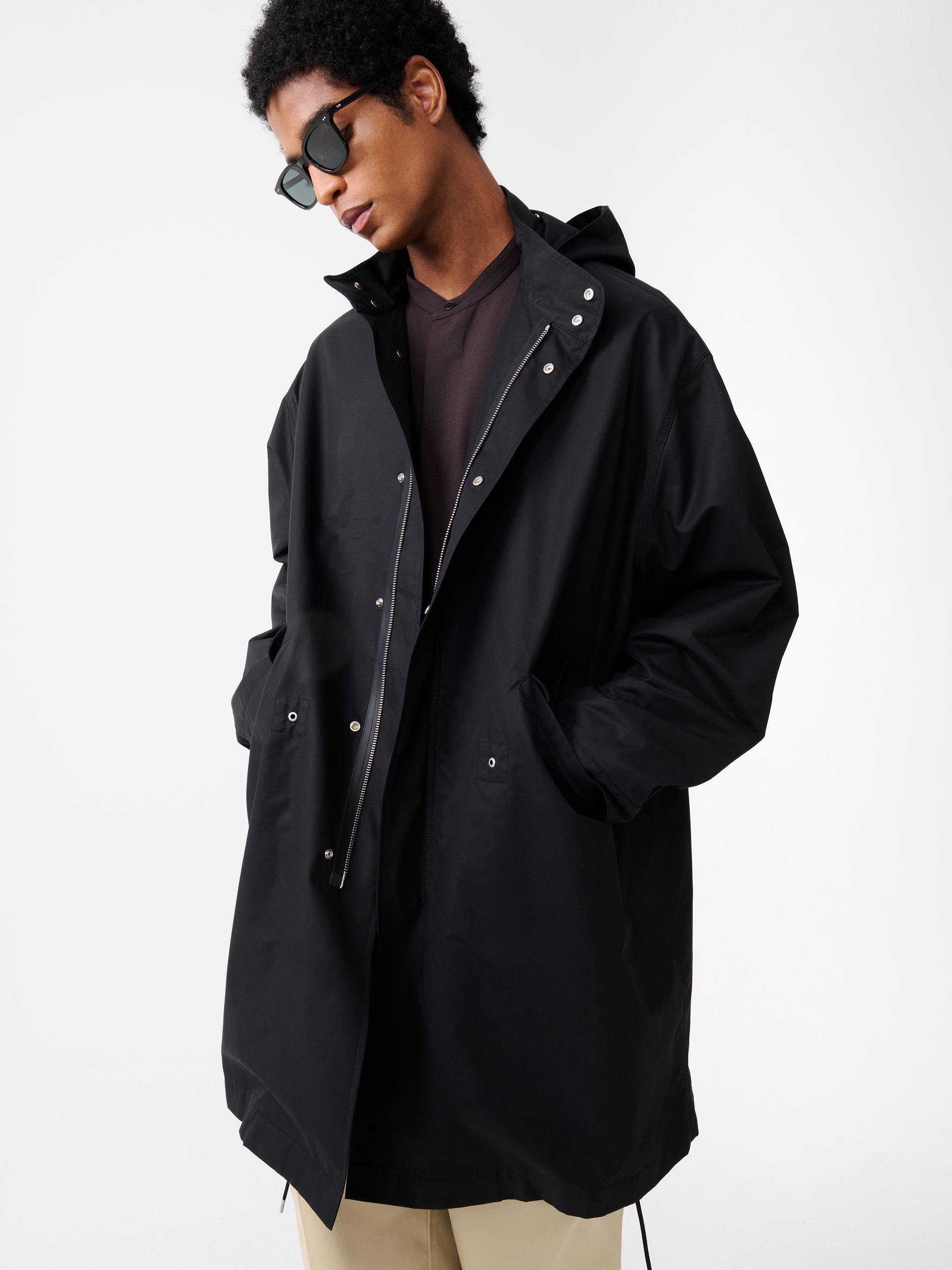 Mobi Coat in Oil – Studio Nicholson