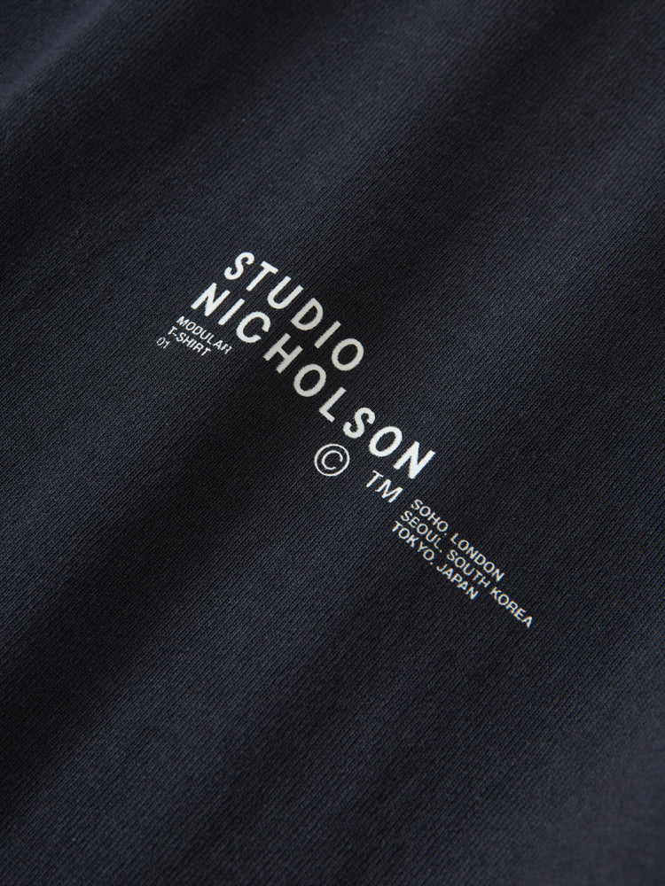 Module T-Shirt in Darkest Navy
