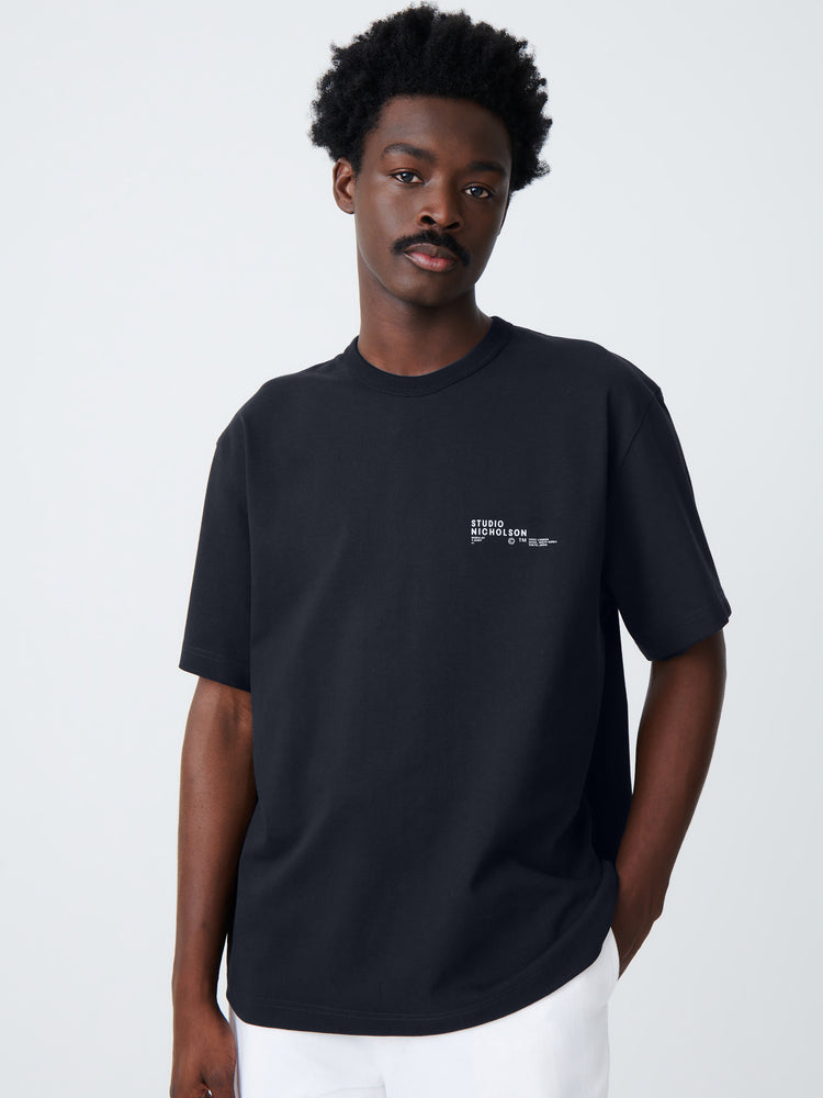 Module T-Shirt in Darkest Navy