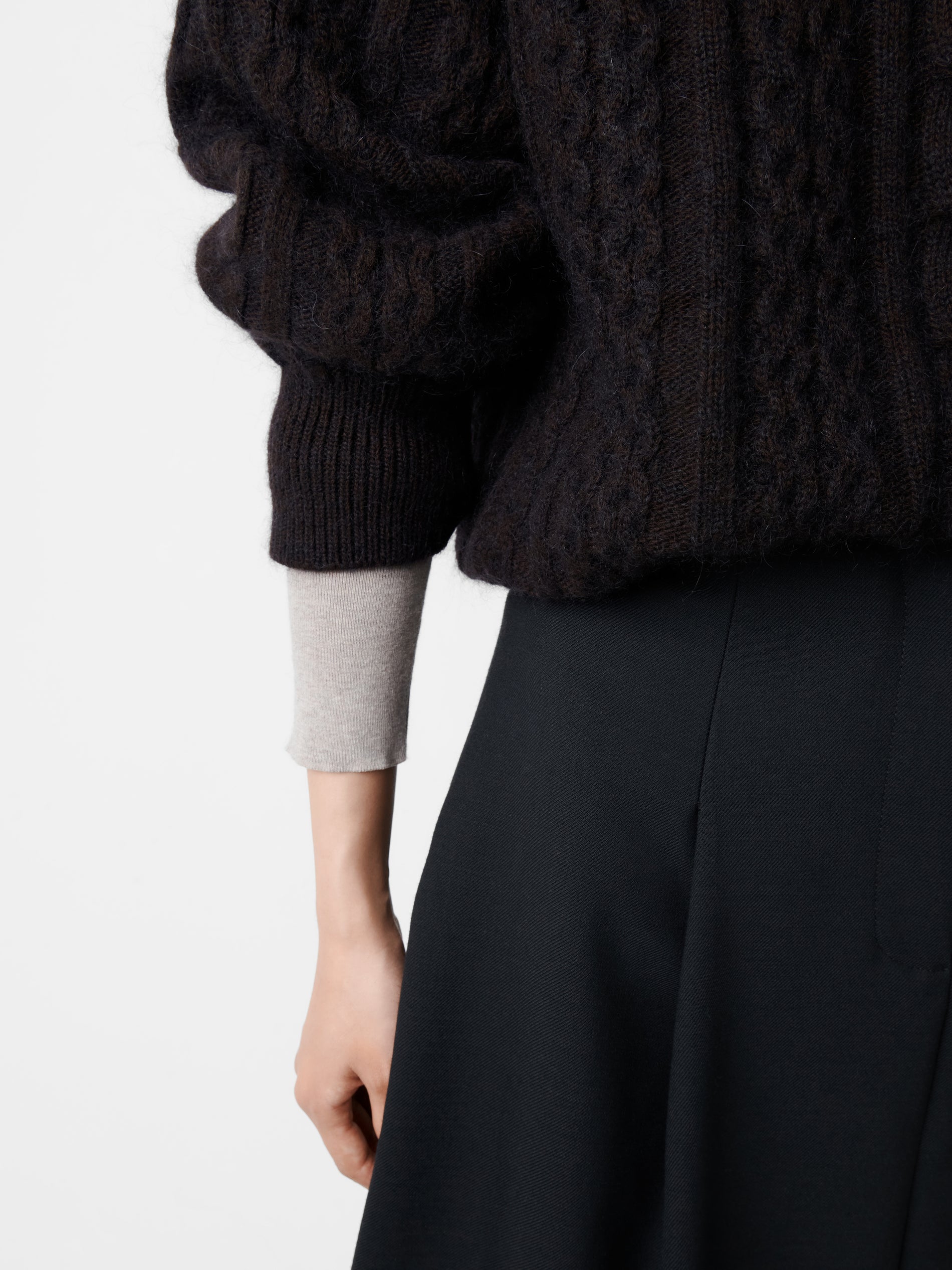 Molve Knit in Espresso - Studio Nicholson
