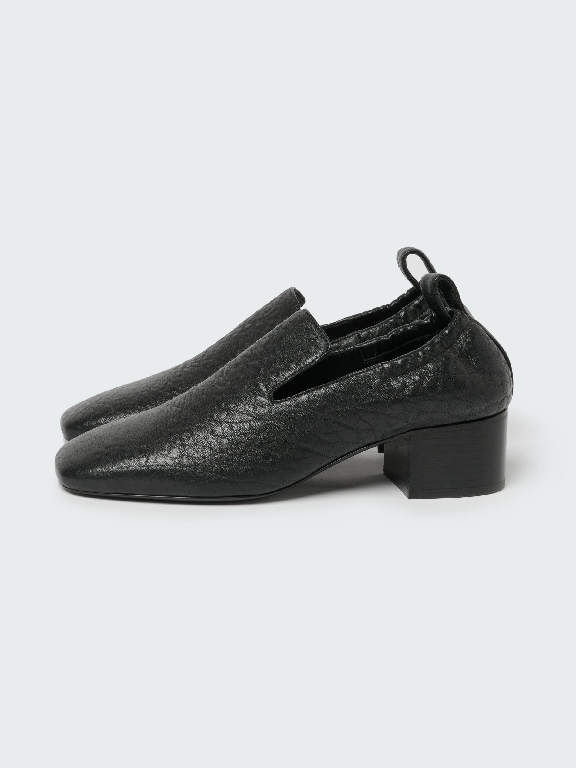 Moon Leather Shoe in Black