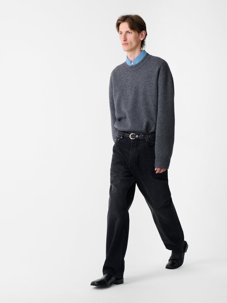Moray Knit in Charcoal Marl