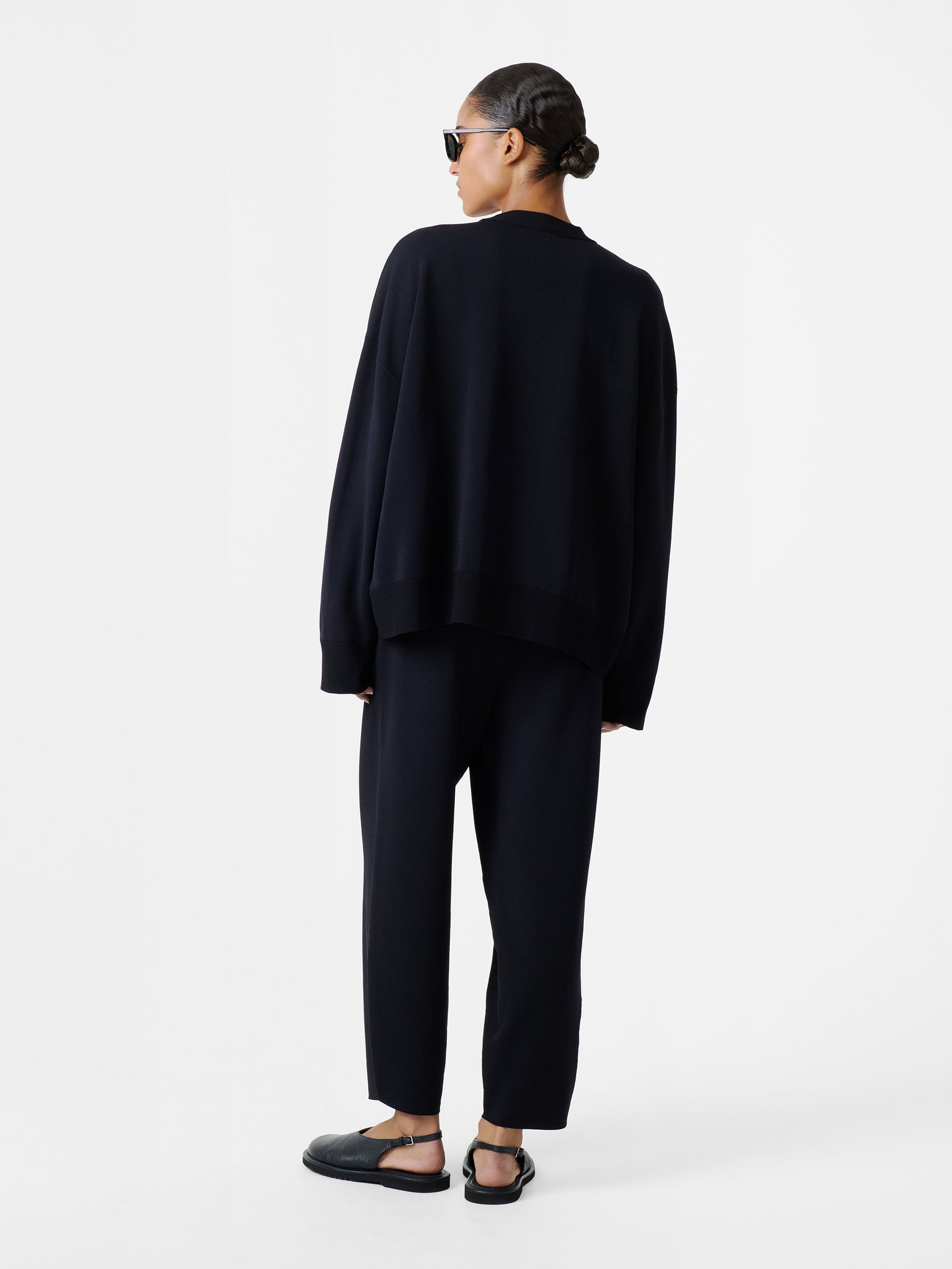 Moura Pant in Darkest Navy - Studio Nicholson