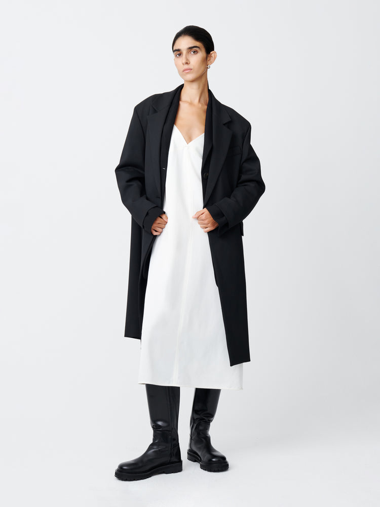 Muller Coat in Black