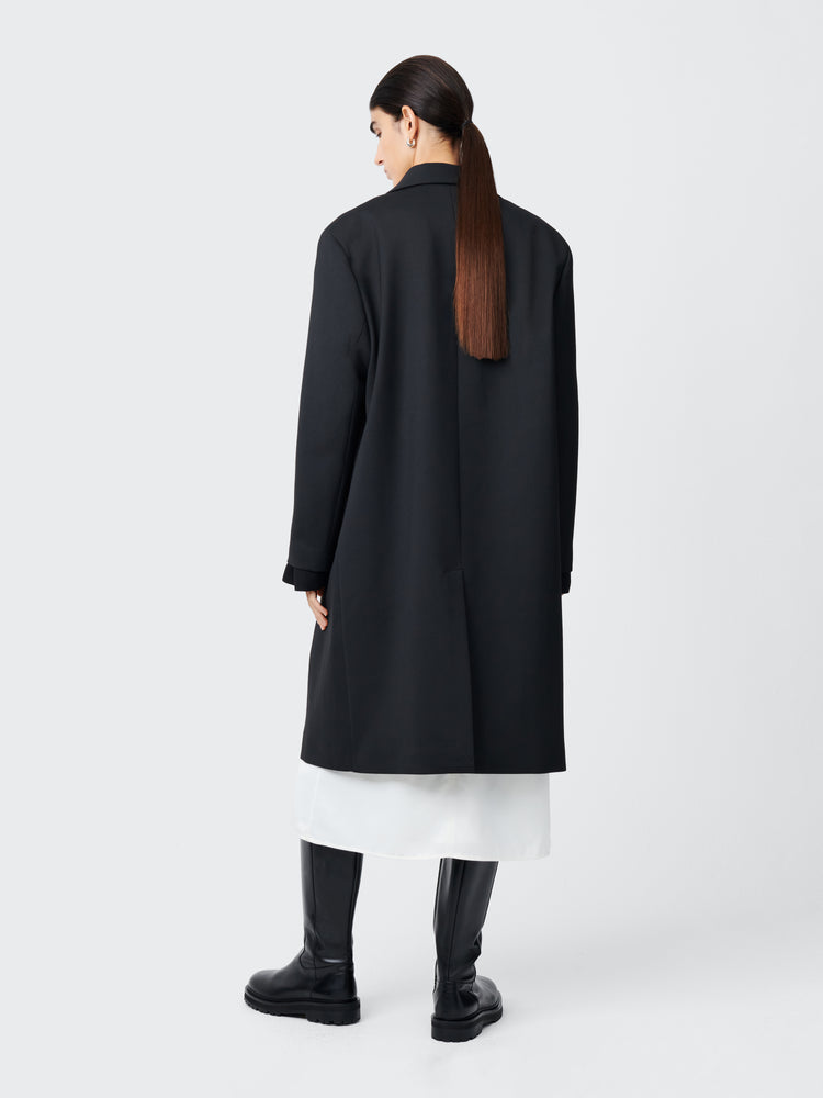 Muller Coat in Black