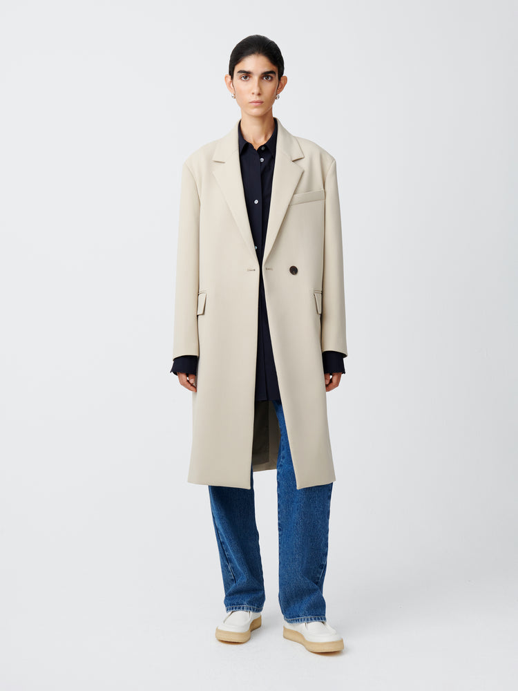 Muller Coat in Bamboo