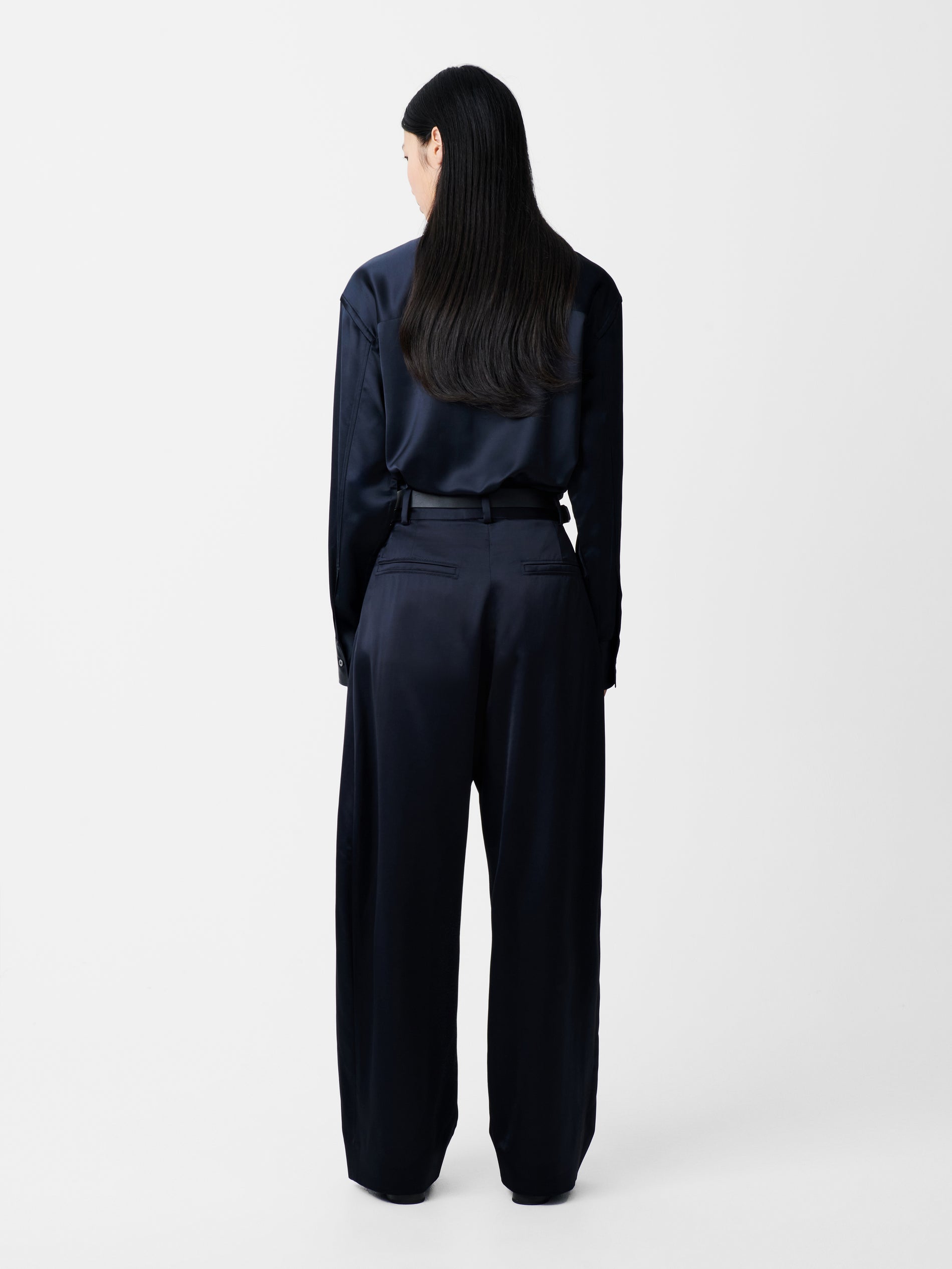 Myers Pant in Black Ink - Studio Nicholson