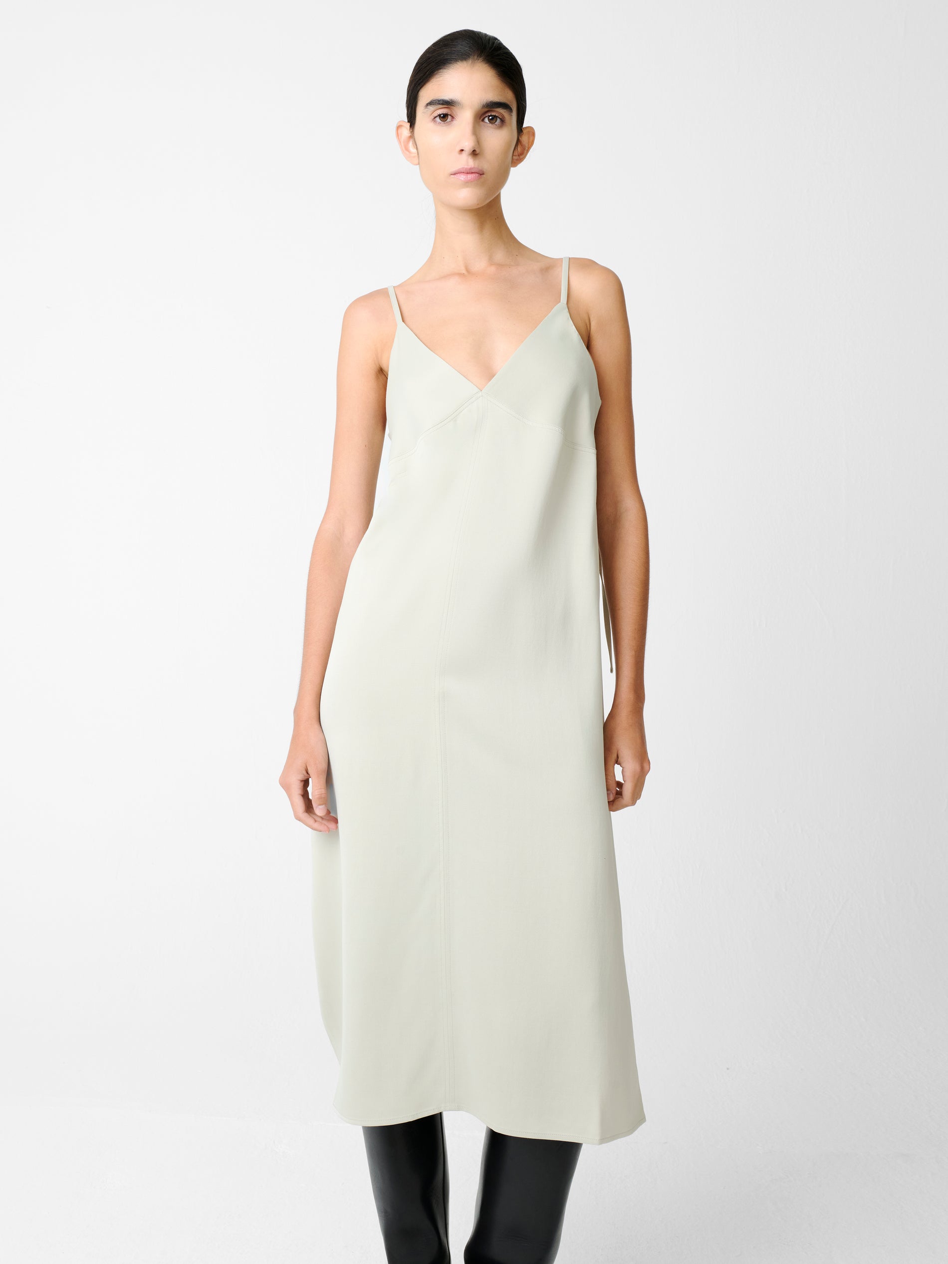 Malebo Dress in Dove - Studio Nicholson