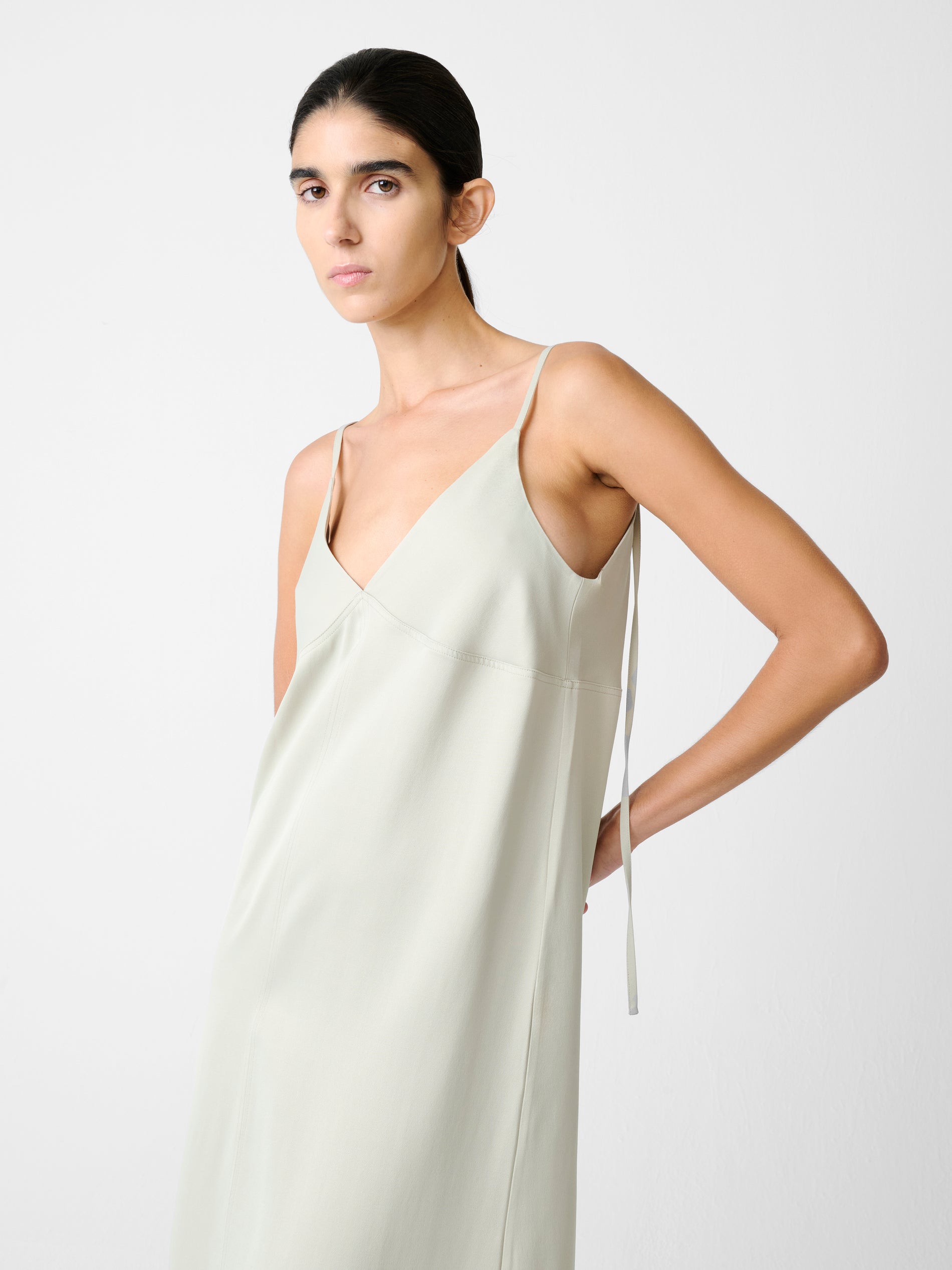 Malebo Dress in Dove - Studio Nicholson