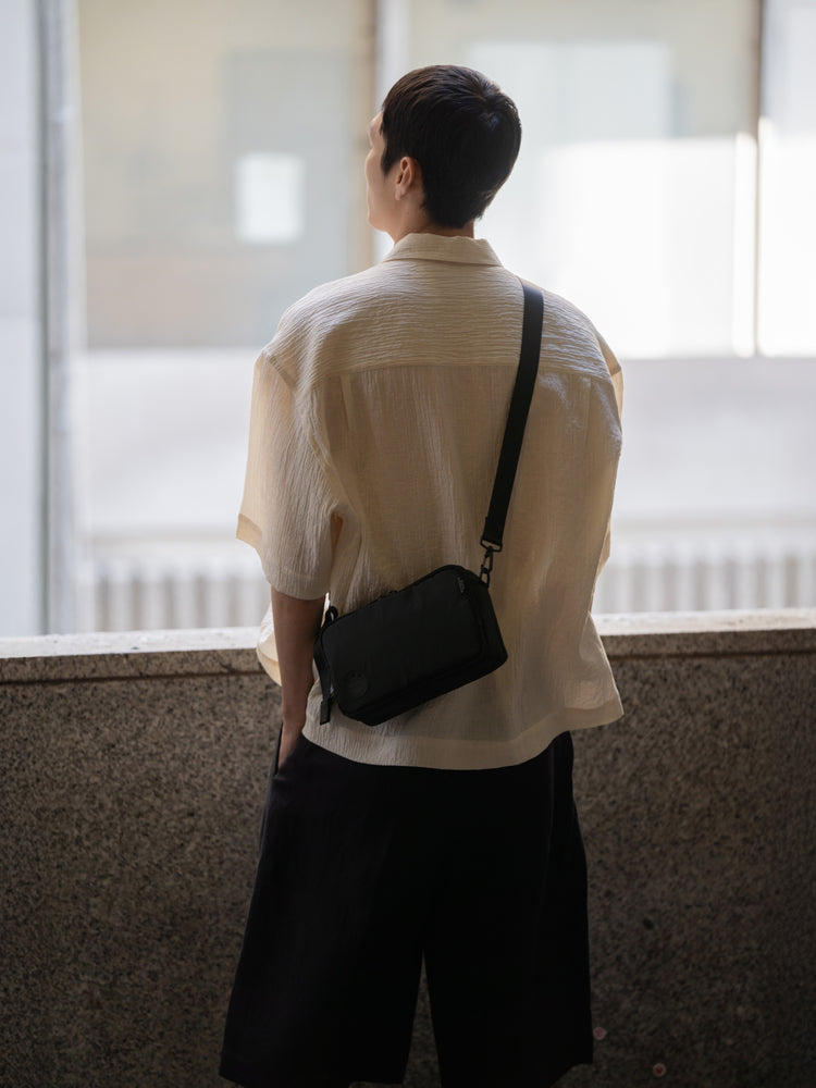 SN x POTR YOSHIDA & Co. Shoulder bag in Darkest Navy