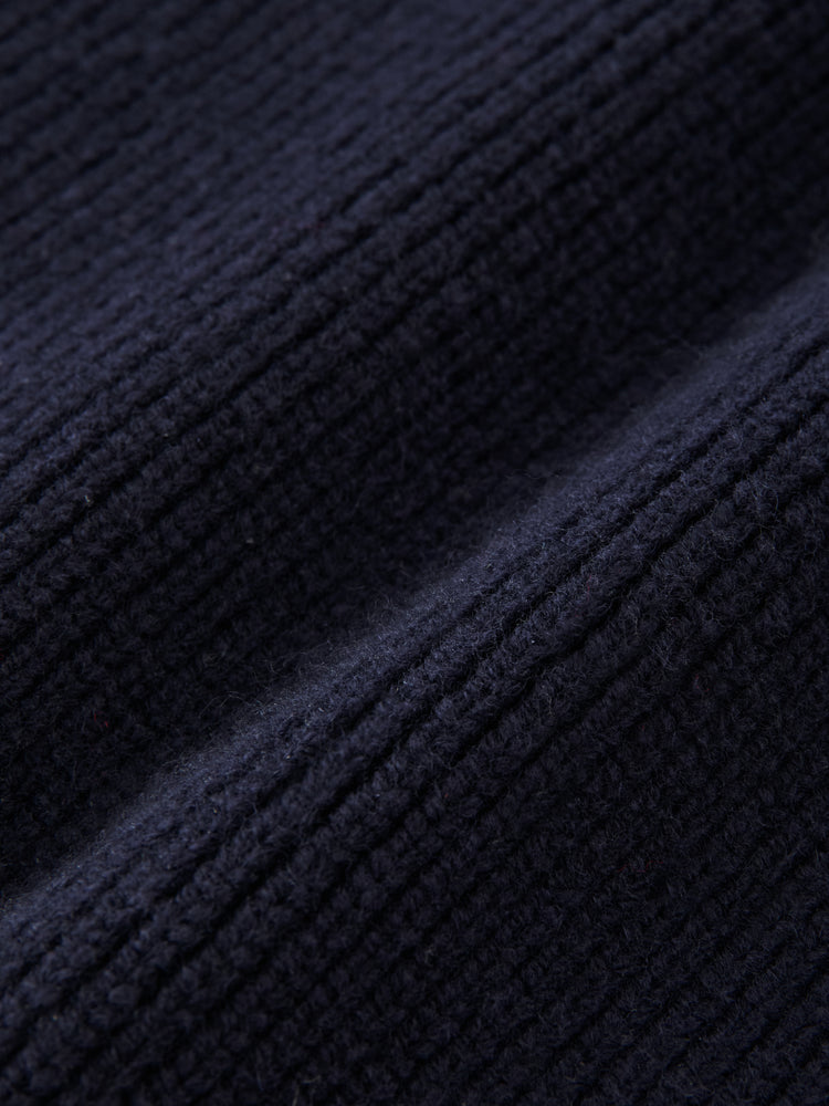 Nash Knit in Darkest Navy