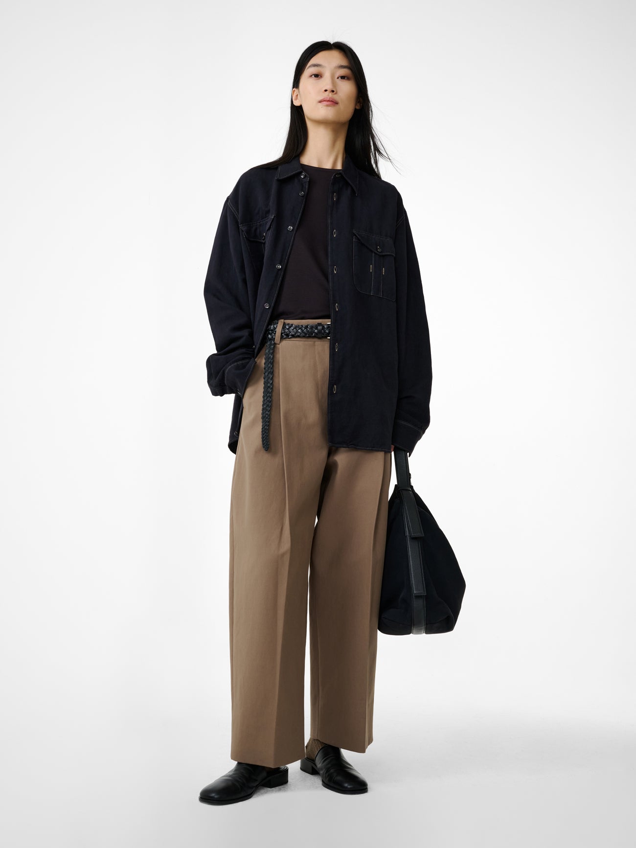 Nasser Pant in Birch - Studio Nicholson