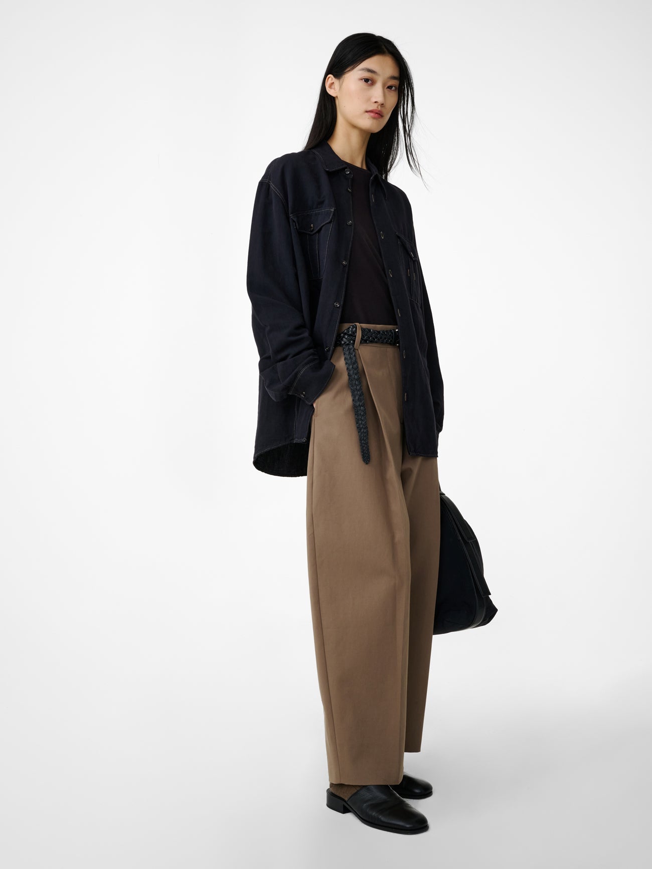 Nasser Pant in Birch - Studio Nicholson