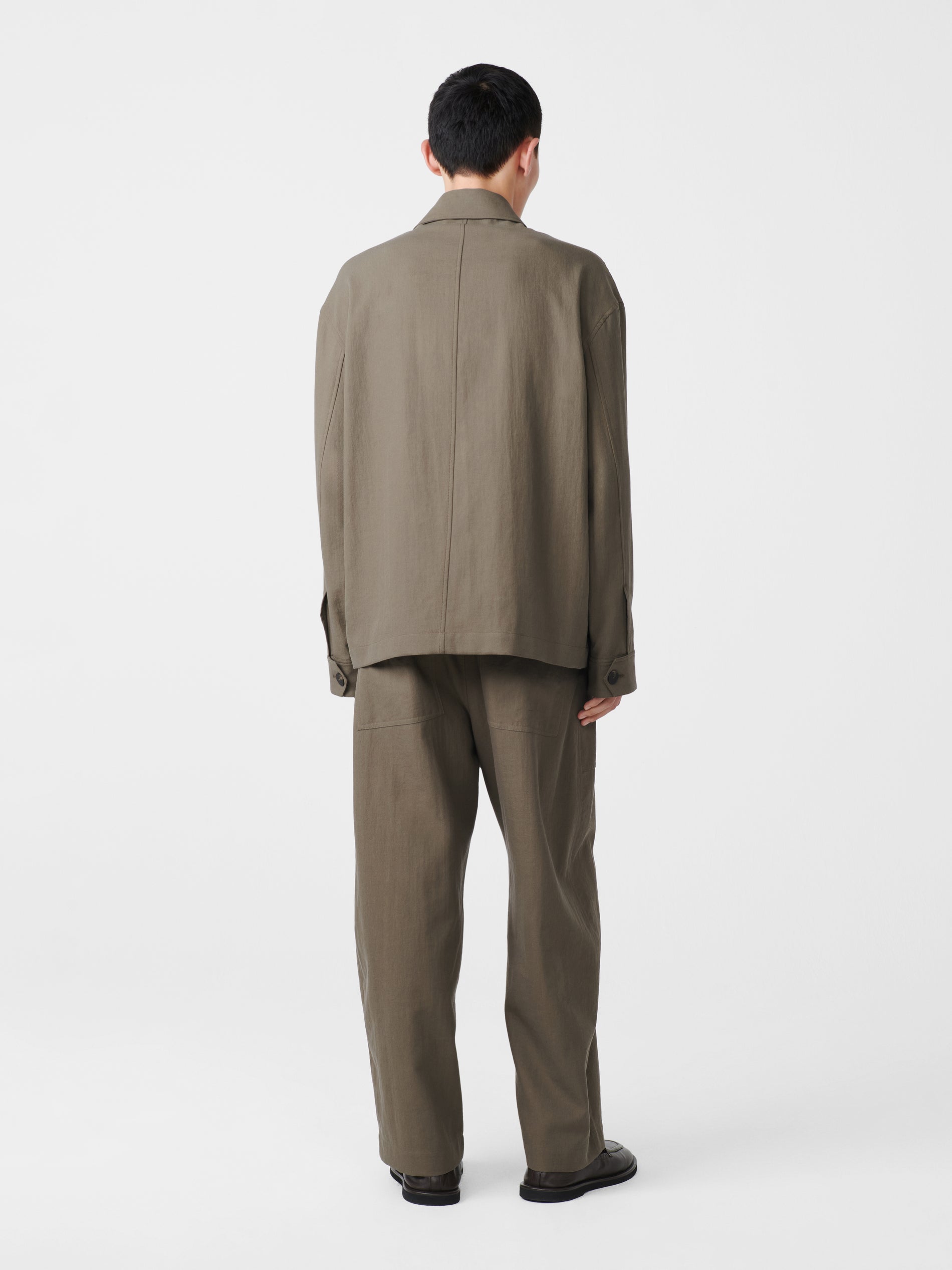Nate Jacket in Fossil - Studio Nicholson
