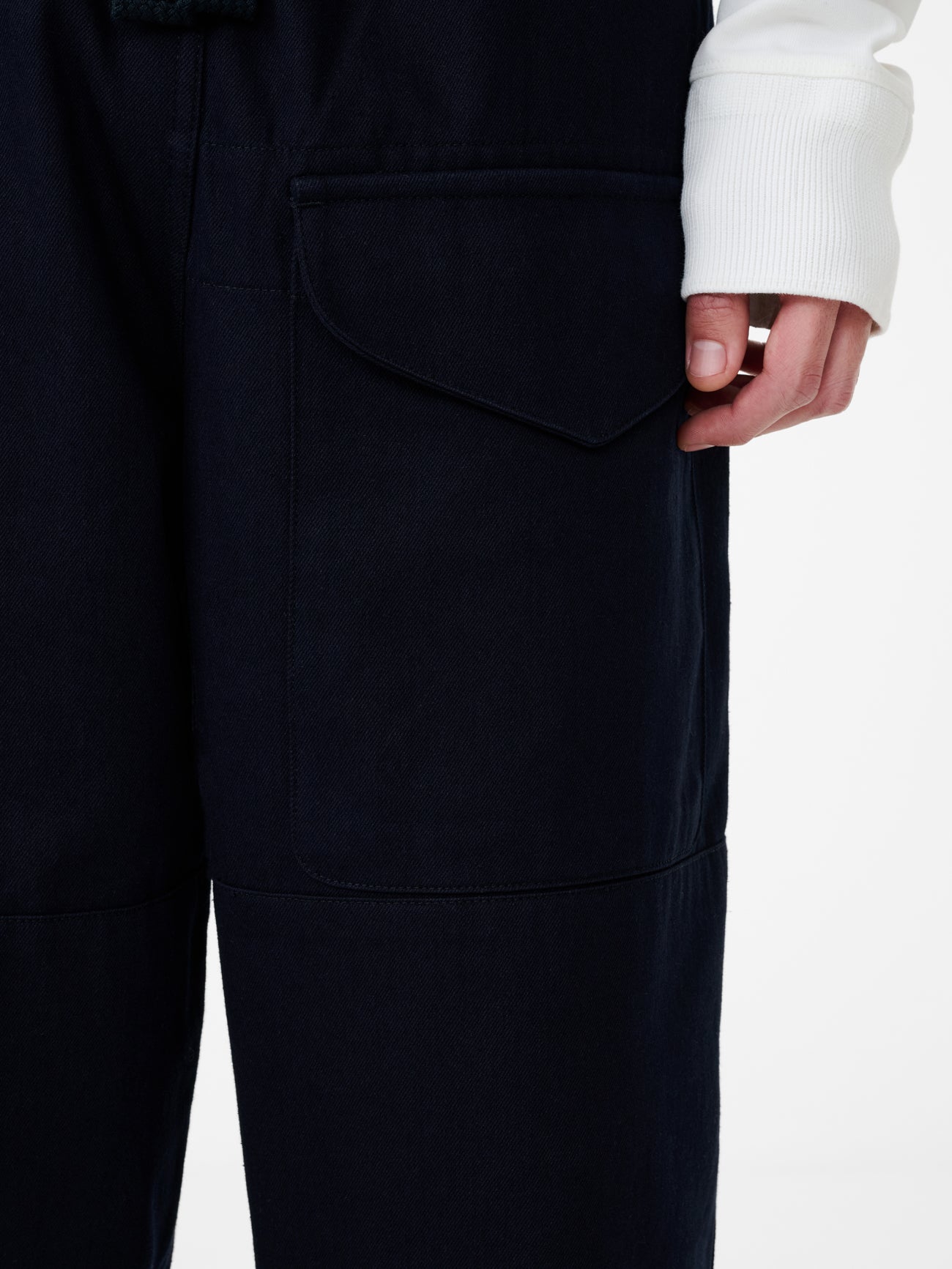 Nava Drawstring Pant in Indigo