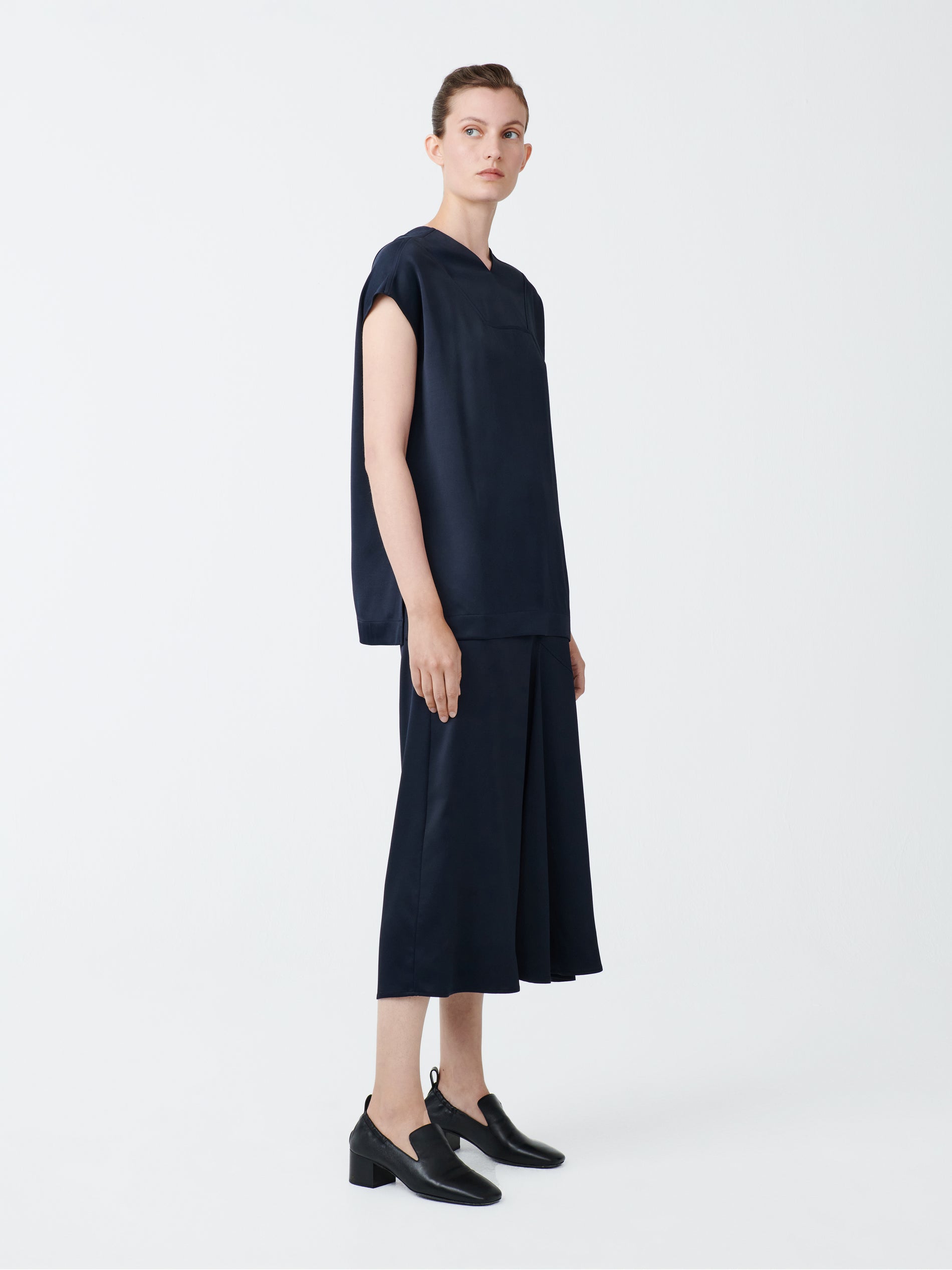 Naye Skirt in Black Ink - Studio Nicholson
