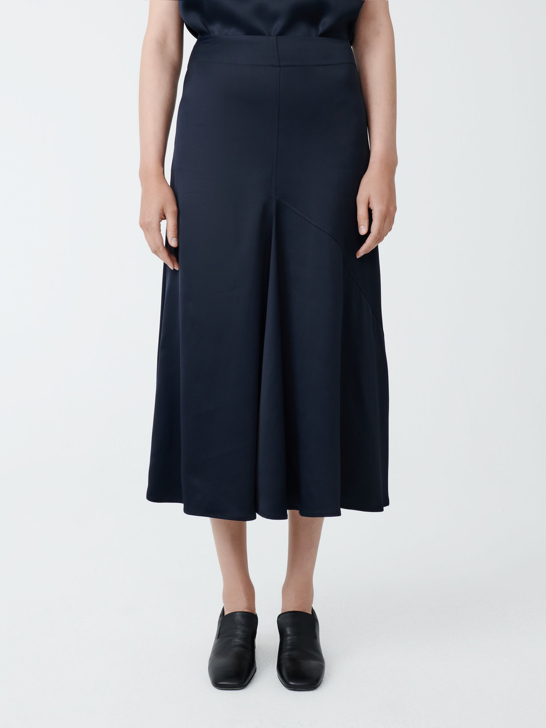 Naye Skirt in Black Ink - Studio Nicholson