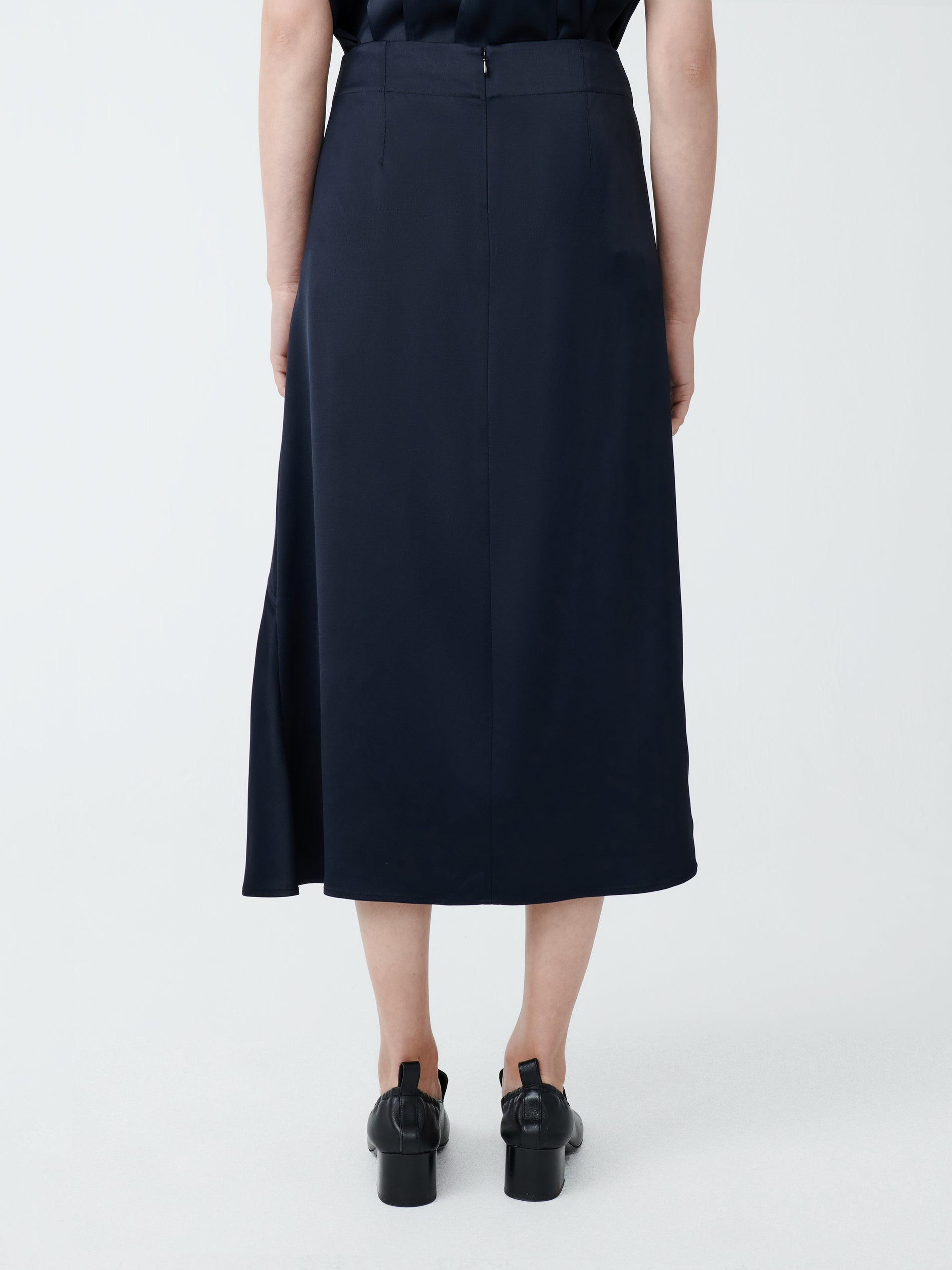 Naye Skirt in Black Ink - Studio Nicholson